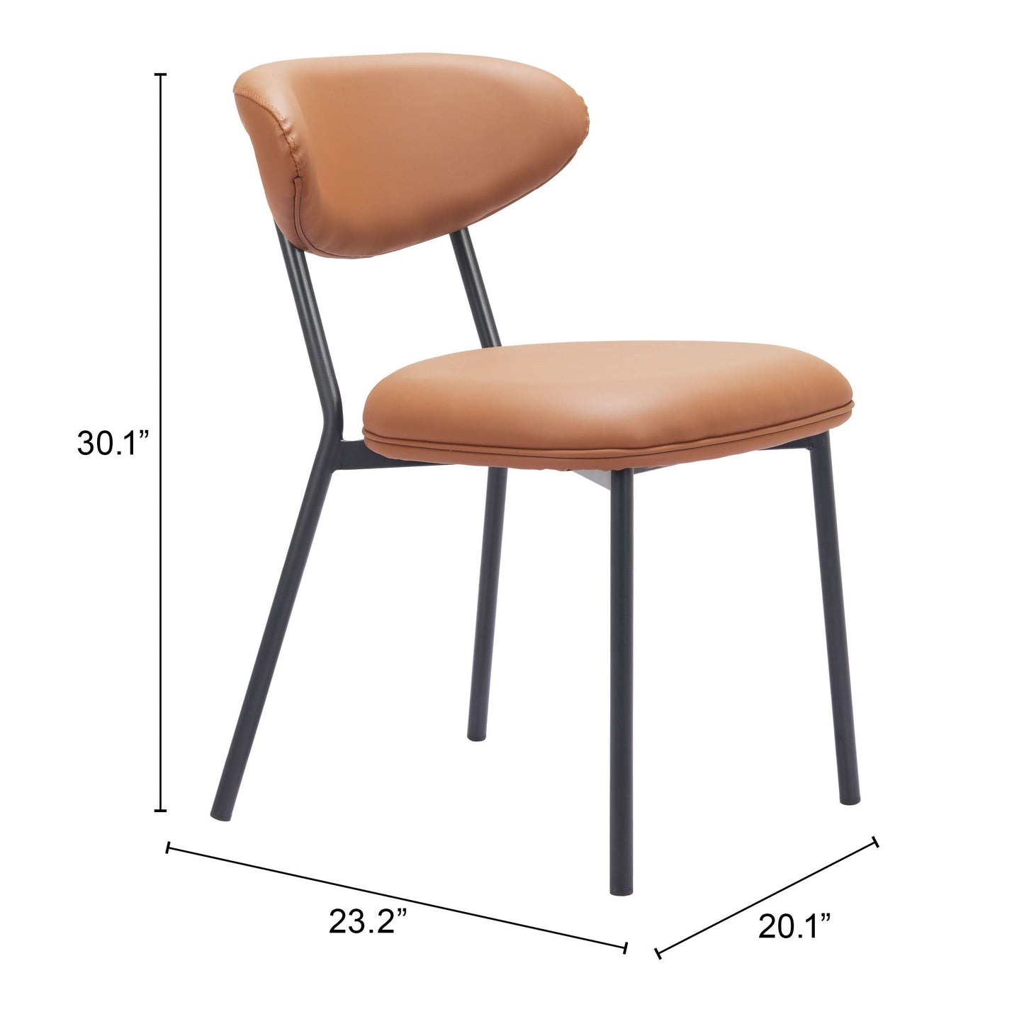 Rorun Brown Dining Chair (Set of 4) - Ornate Home