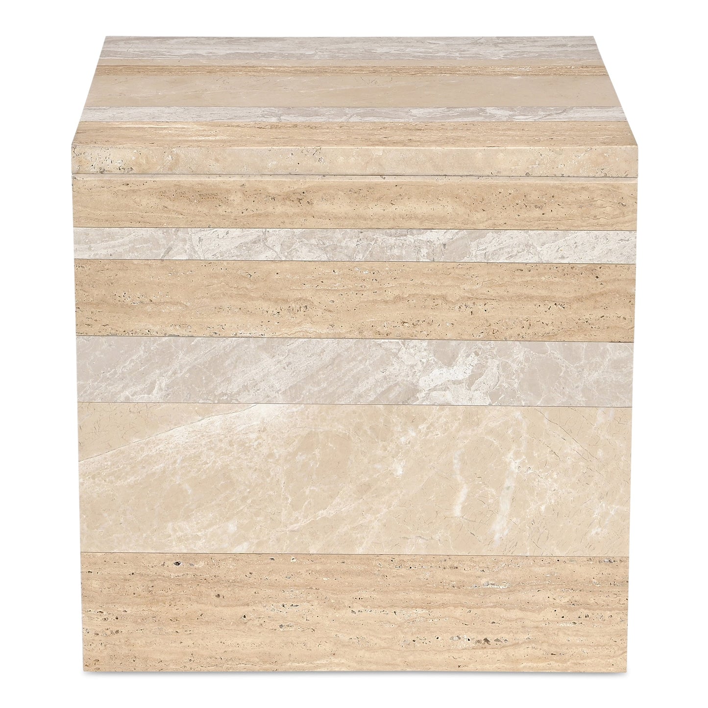 Rosa Multicolor Marble Accent Table - Ornate Home