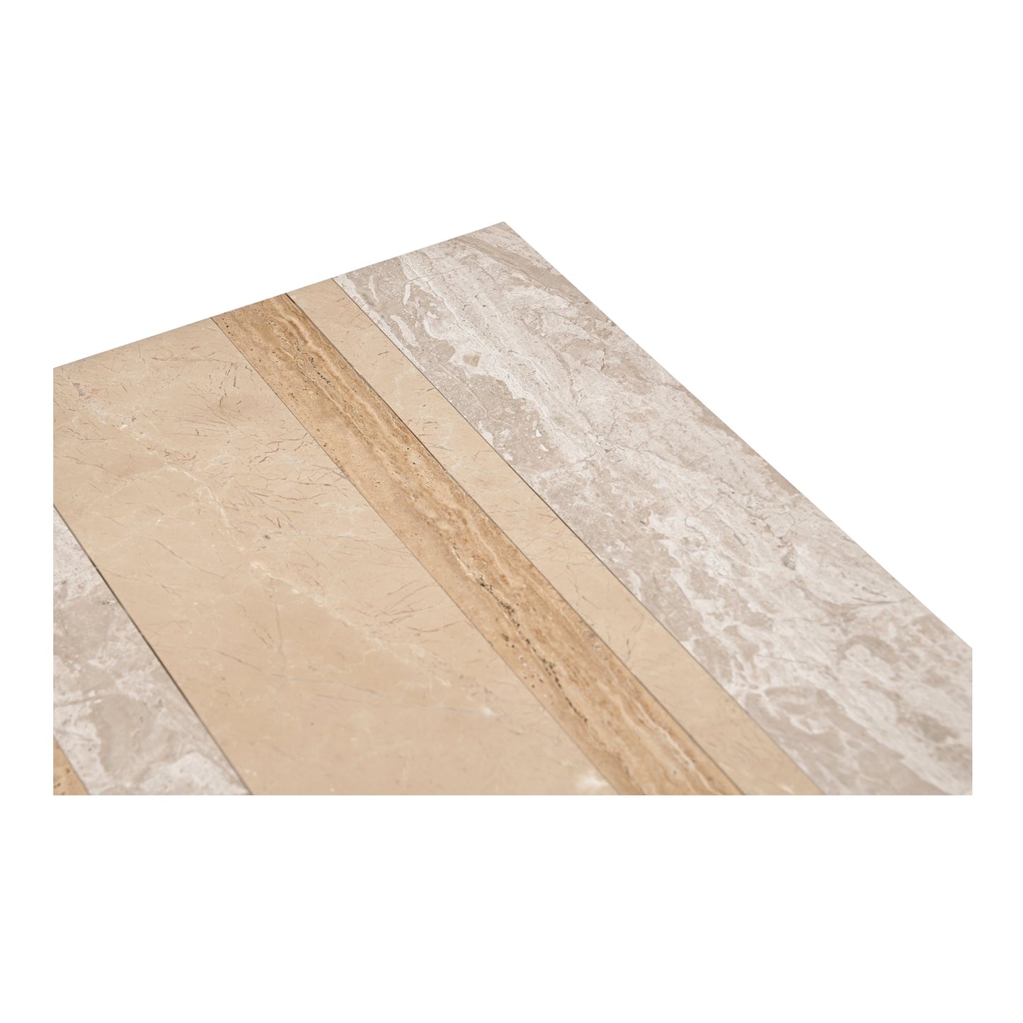 Rosa Multicolor Marble Accent Table - Ornate Home