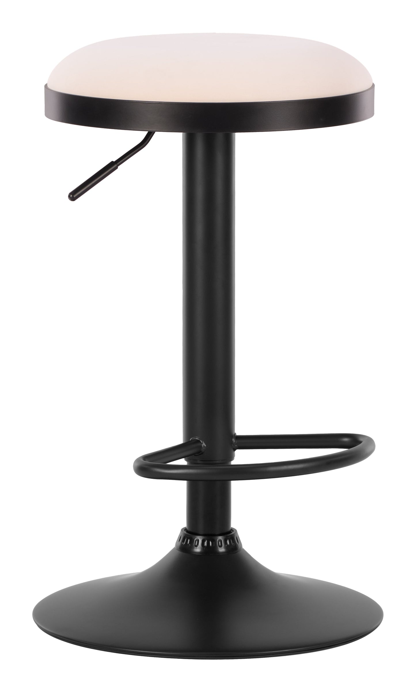 Rosco White Barstool (Set of 2) - Ornate Home