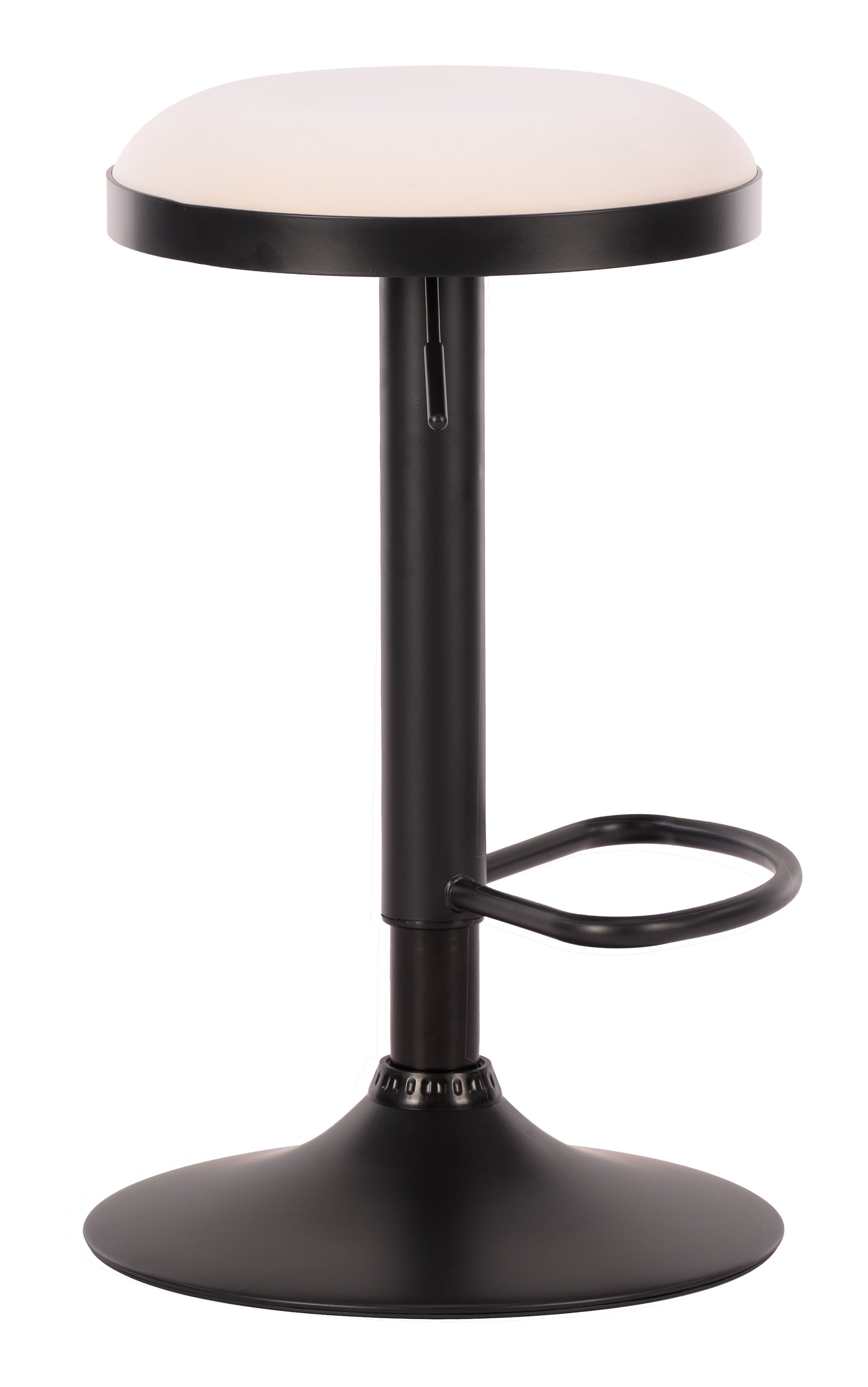Rosco White Barstool (Set of 2) - Ornate Home