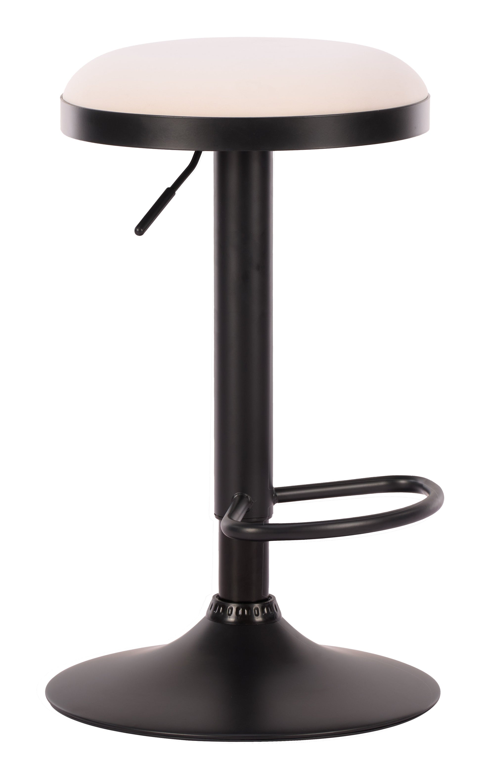 Rosco White Barstool (Set of 2) - Ornate Home