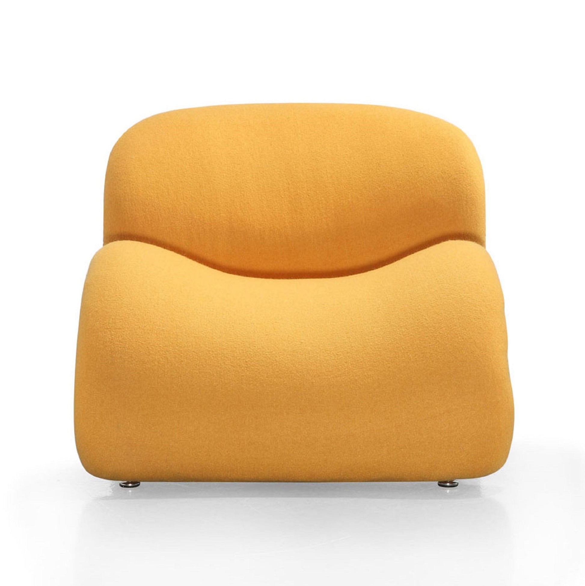 Rosebud Accent Chair in Yellow - Ornate Home