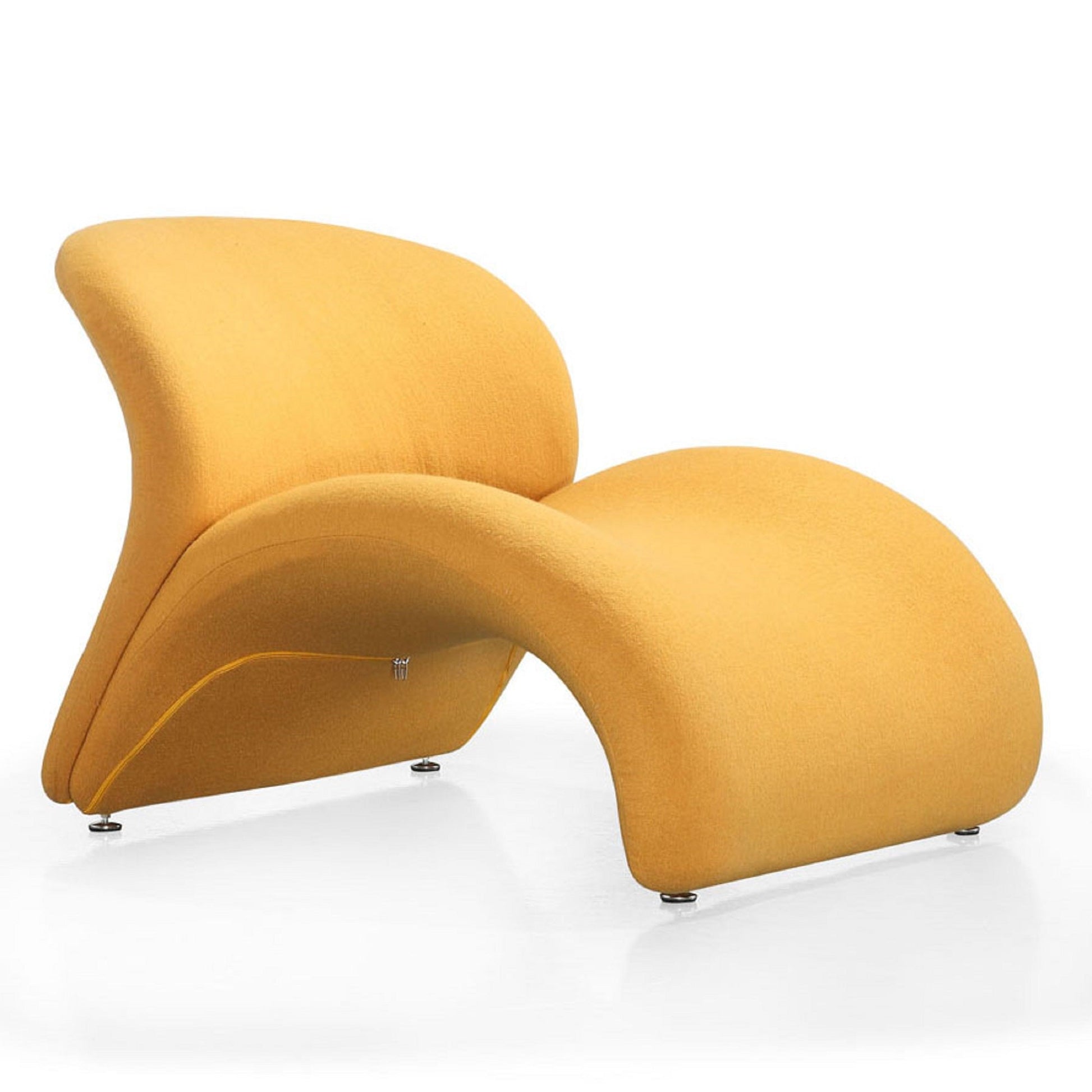 Rosebud Accent Chair in Yellow (set of 2) - Ornate Home
