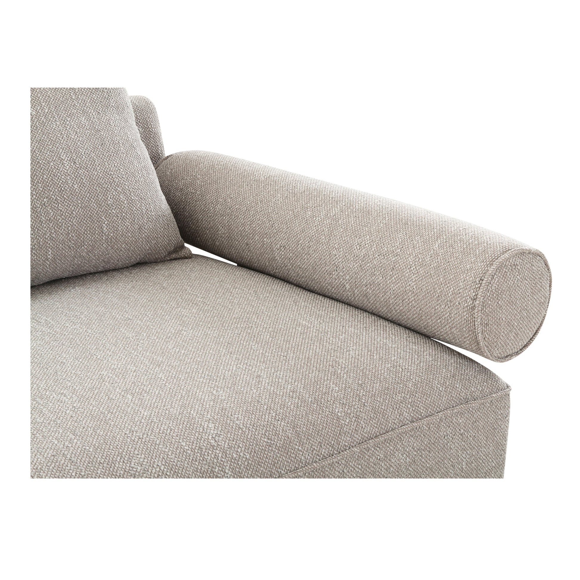 Rosello Light Grey Right Arm Facing Chair - Ornate Home