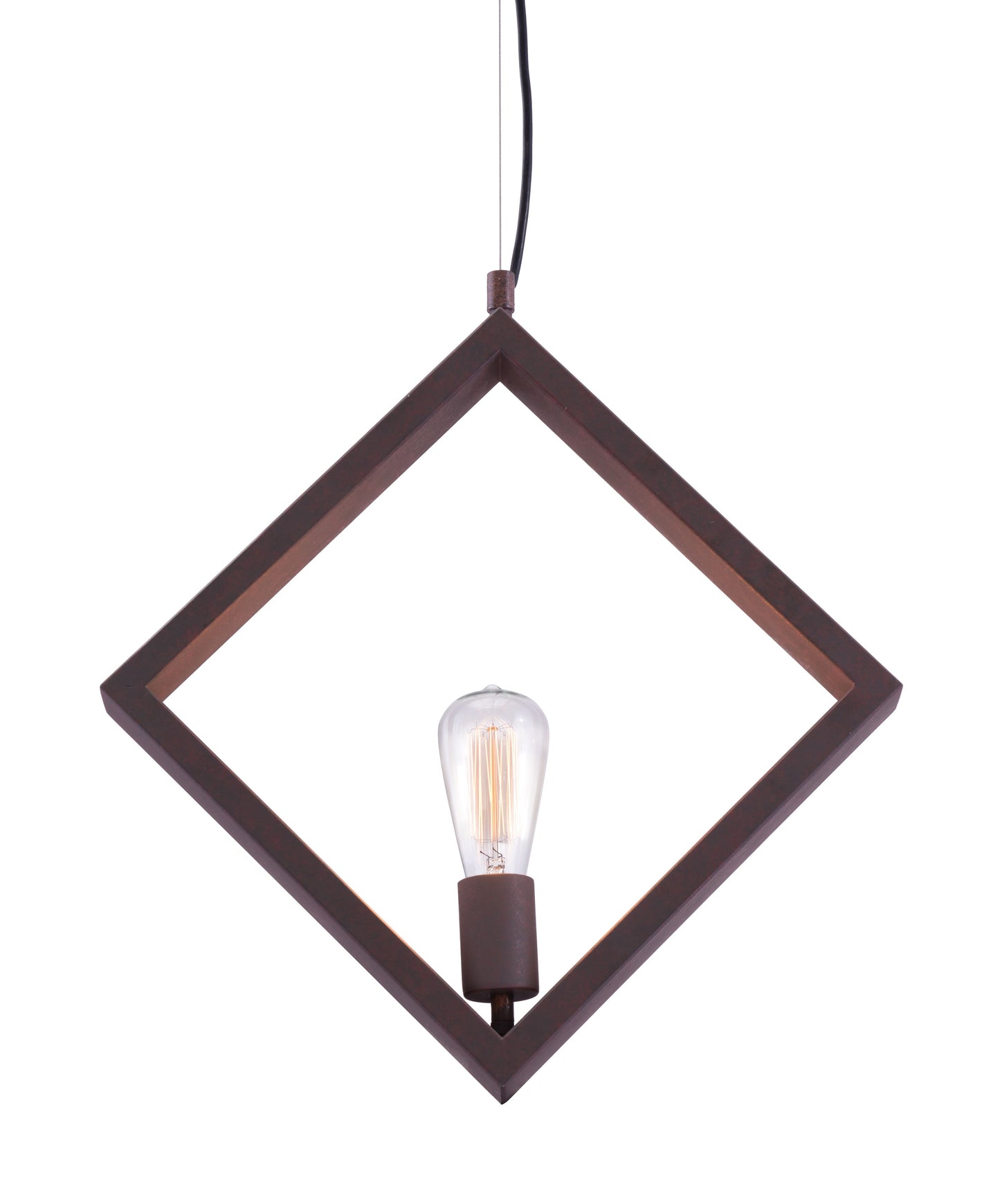 Rotorura Rust Ceiling Lamp - Ornate Home