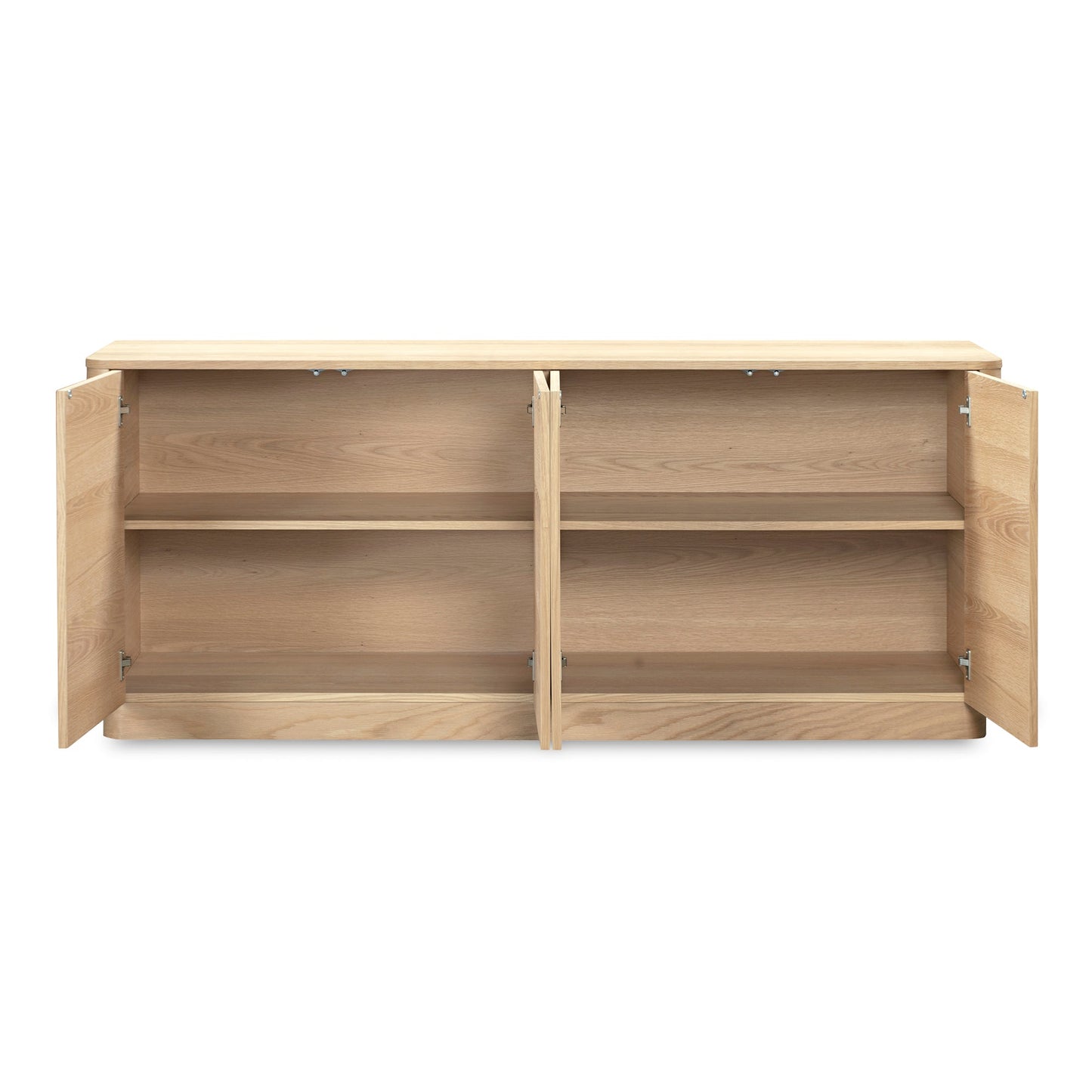 Round Off Natural Oak Sideboard - Ornate Home