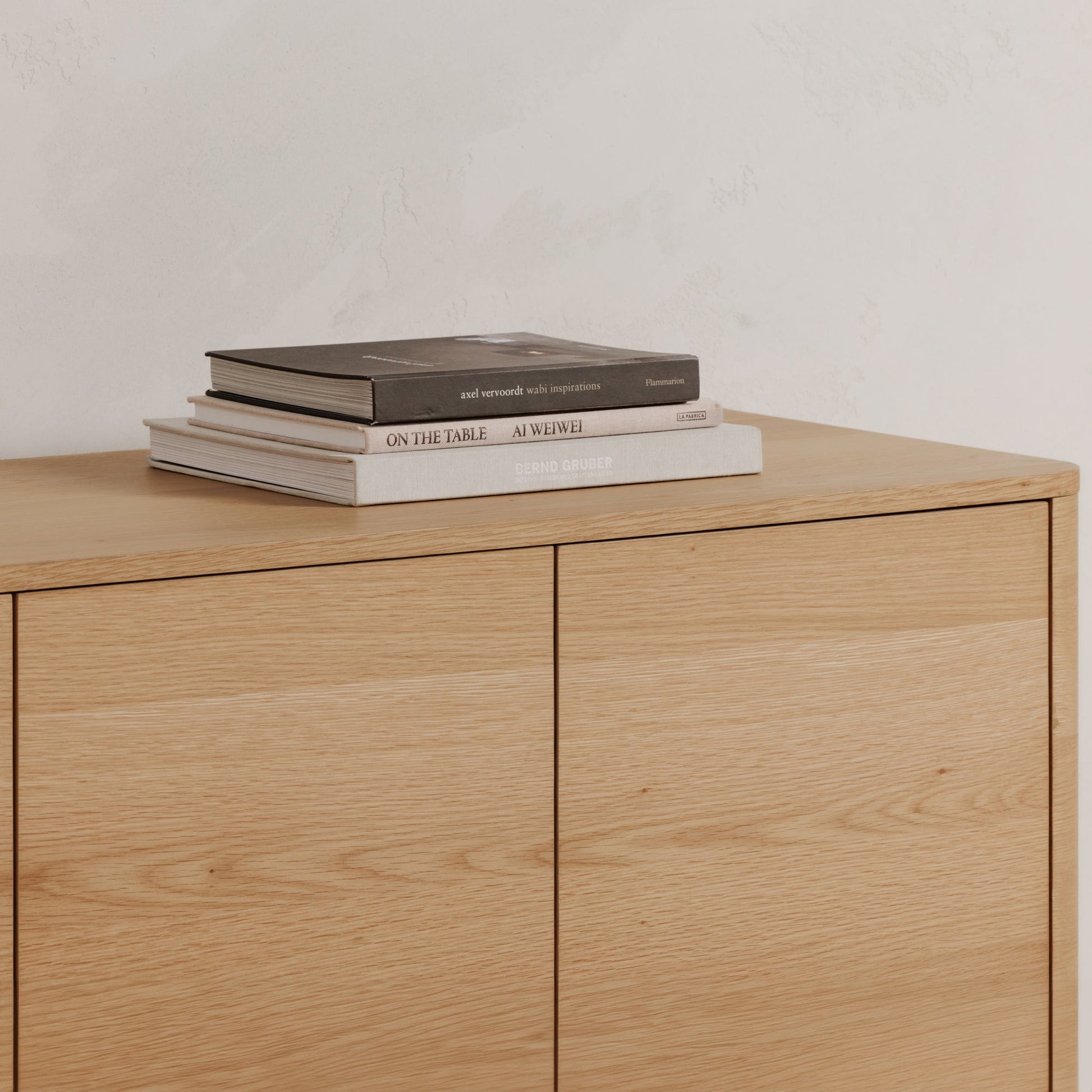 Round Off Natural Oak Sideboard - Ornate Home