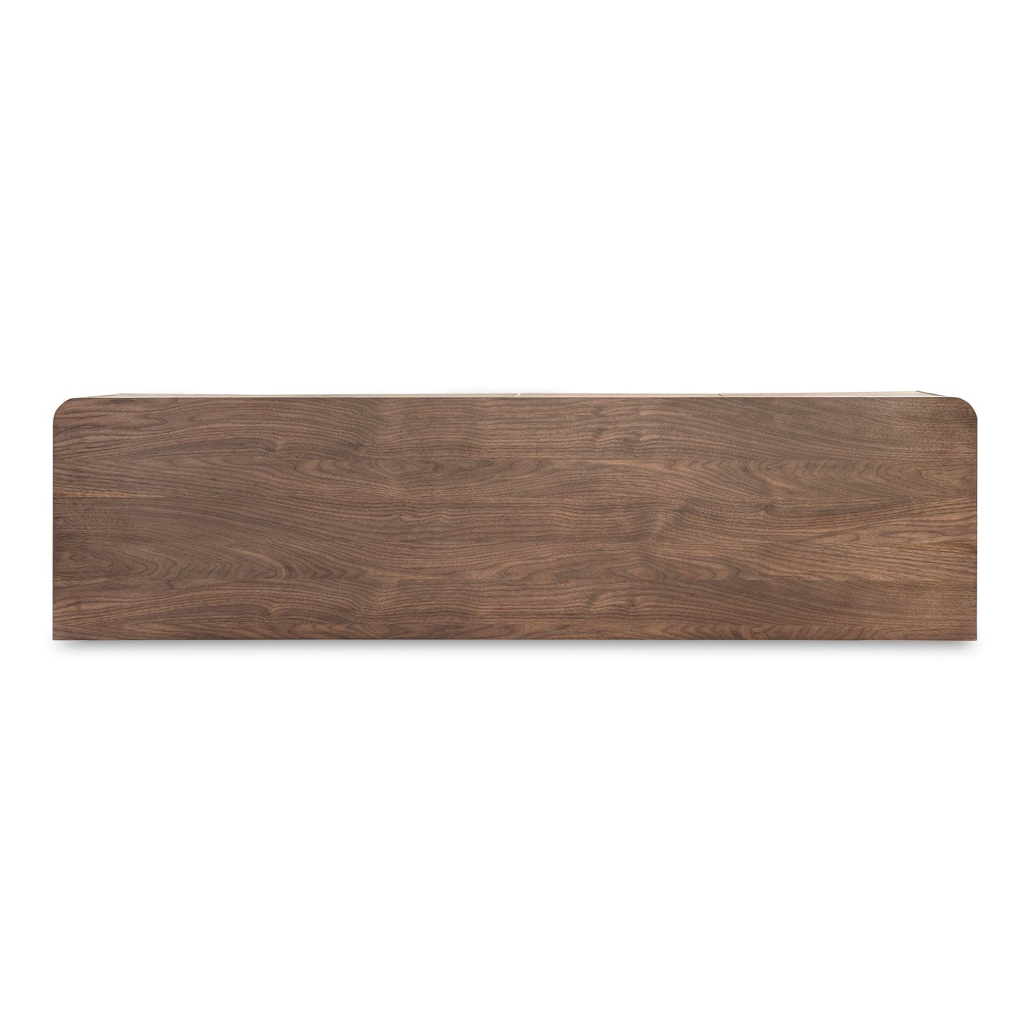Round Off Walnut Brown Sideboard - Ornate Home