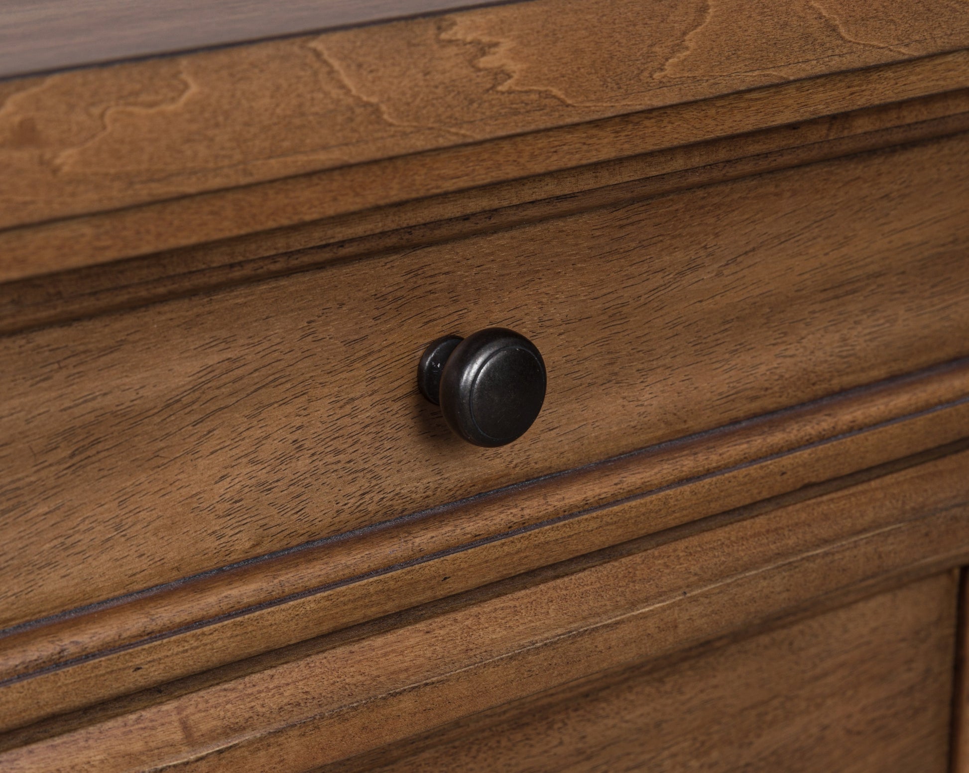 Rowlenstown Brown Three Drawer Night Stand- Viva Furn