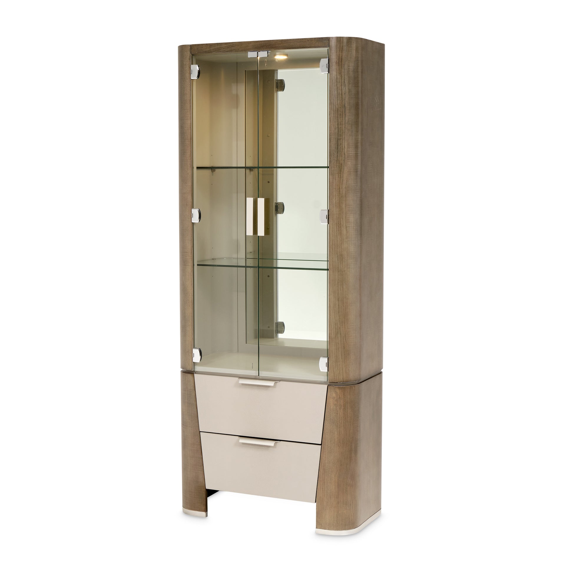 Roxbury Park Slate Display Cabinet - Ornate Home