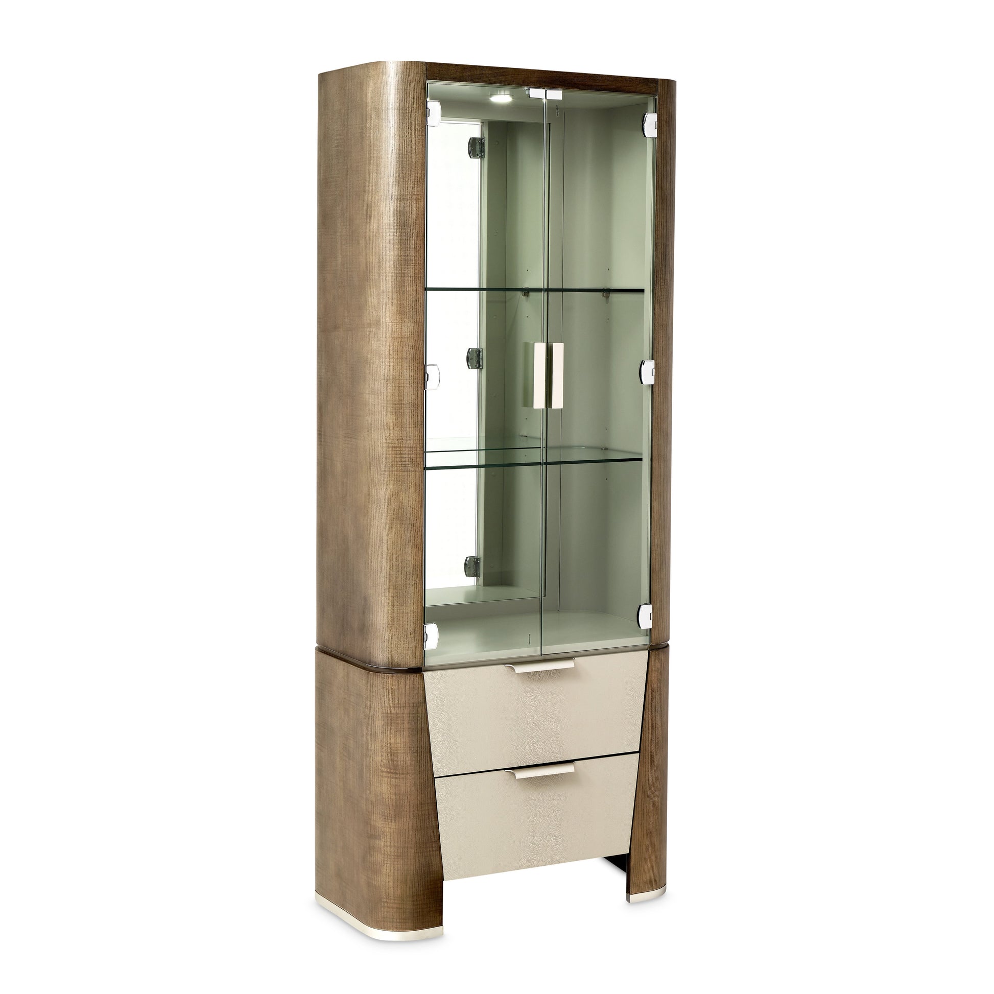 Roxbury Park Slate Display Cabinet - Ornate Home
