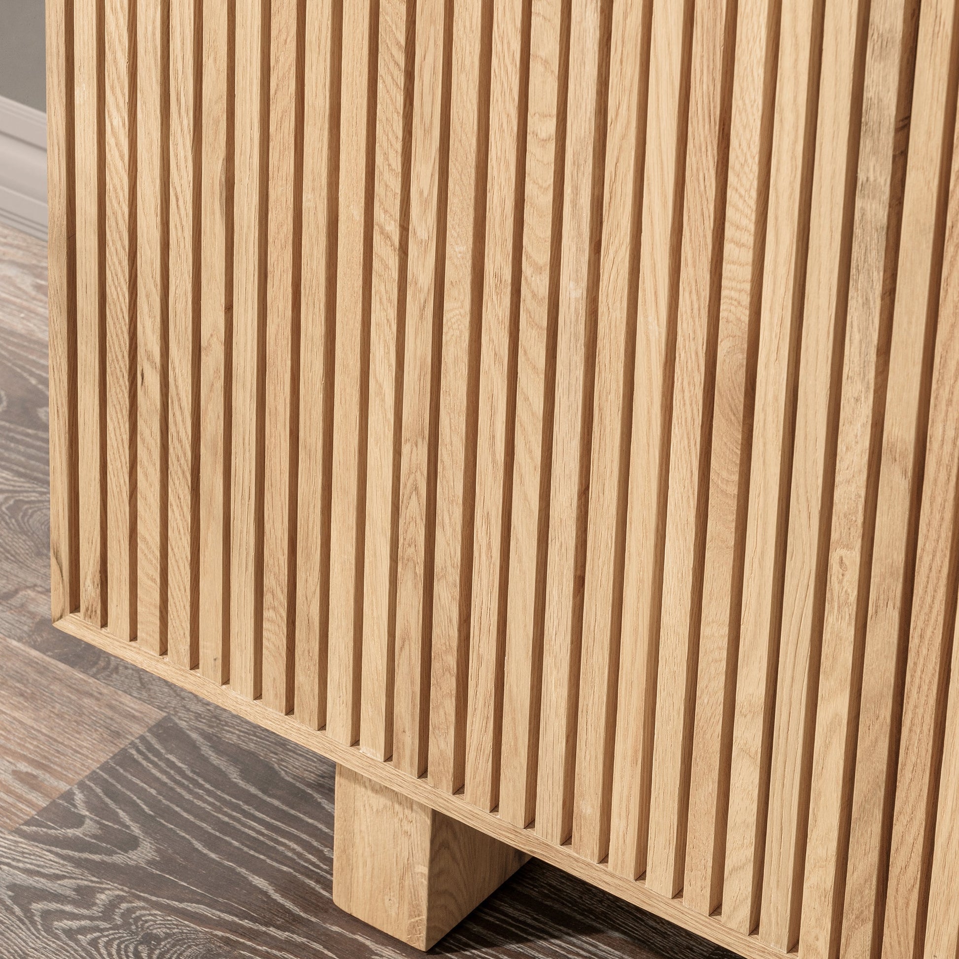 Roya Natural 2 Door Cabinet - Ornate Home