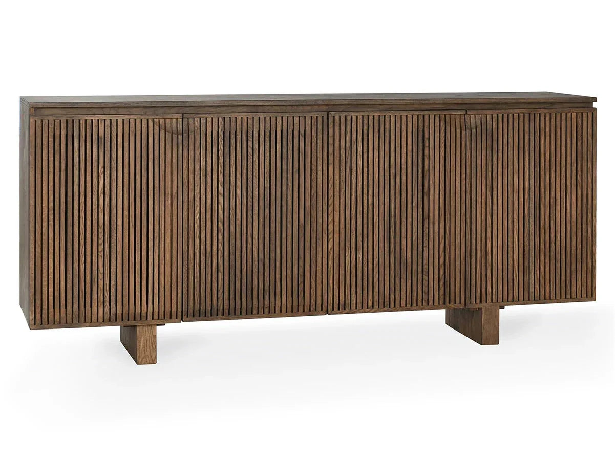 Roya Toasted Brown Cabinet - Ornate Home