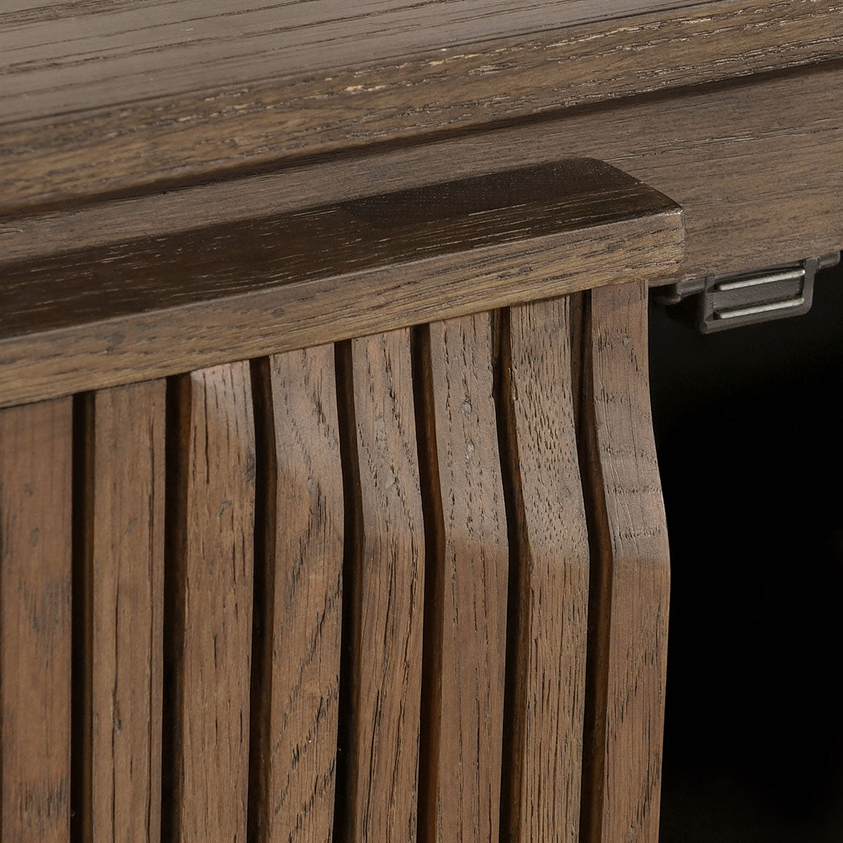 Roya Toasted Brown Cabinet - Ornate Home