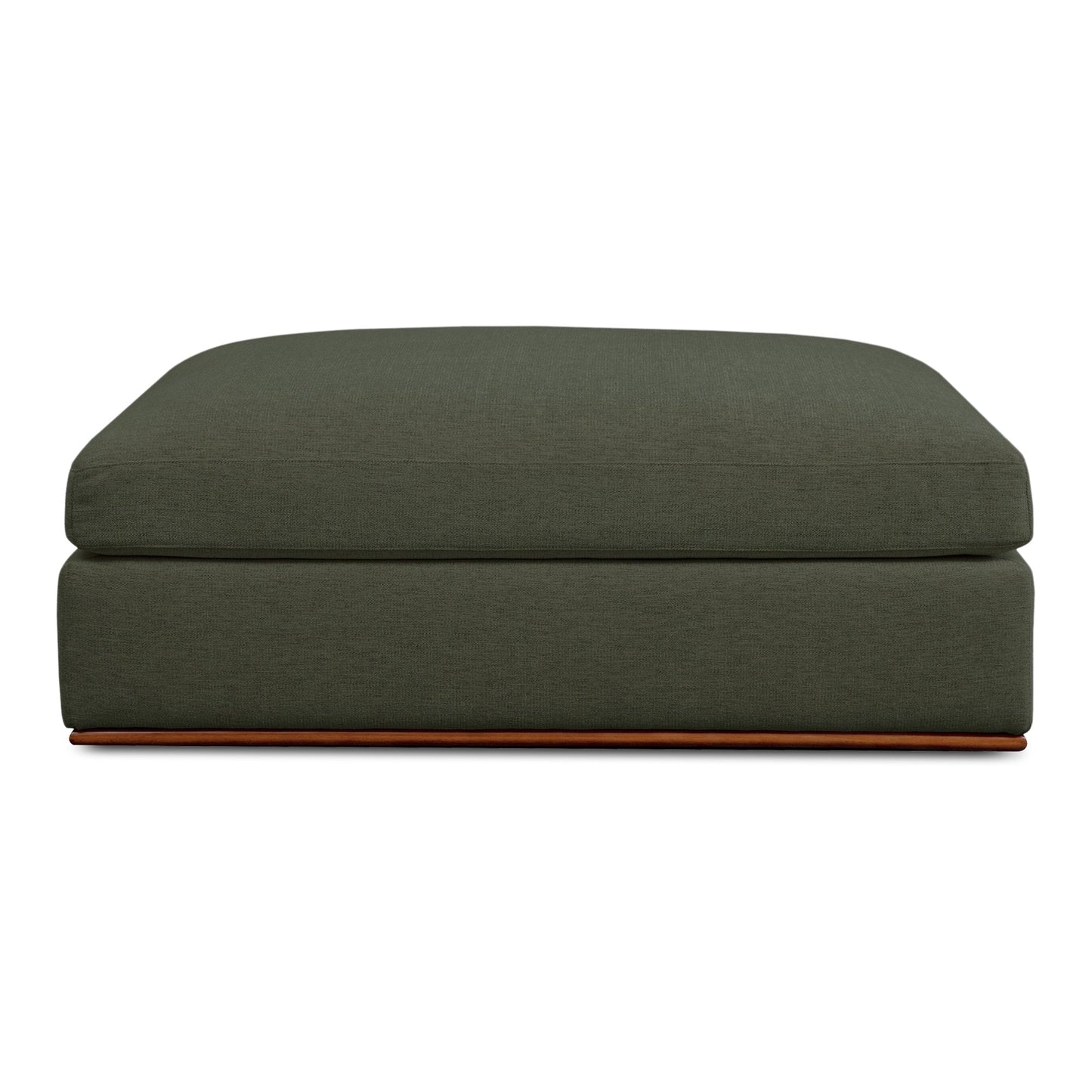 Rue Deep Green Ottoman - Ornate Home