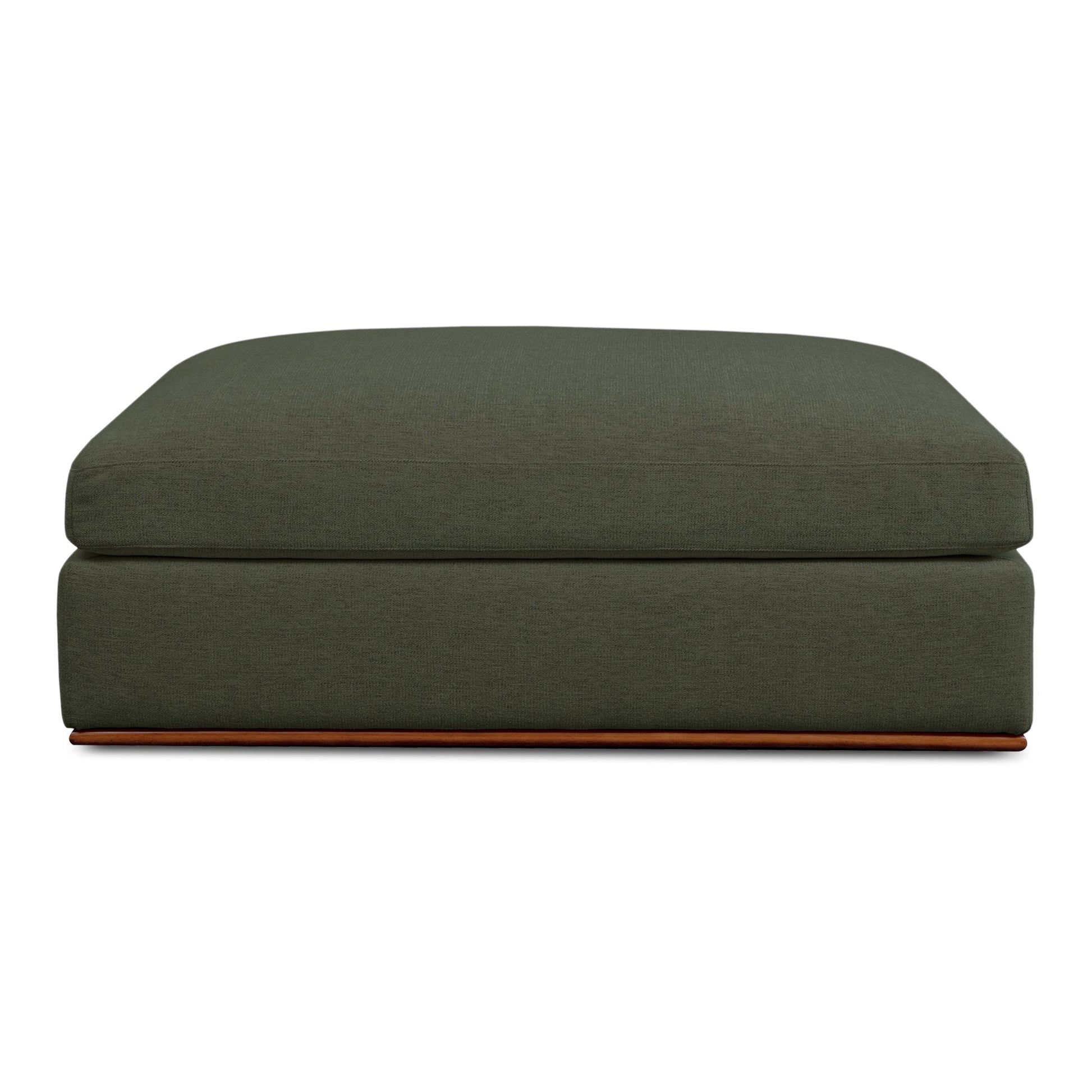 Rue Deep Green Ottoman - Ornate Home