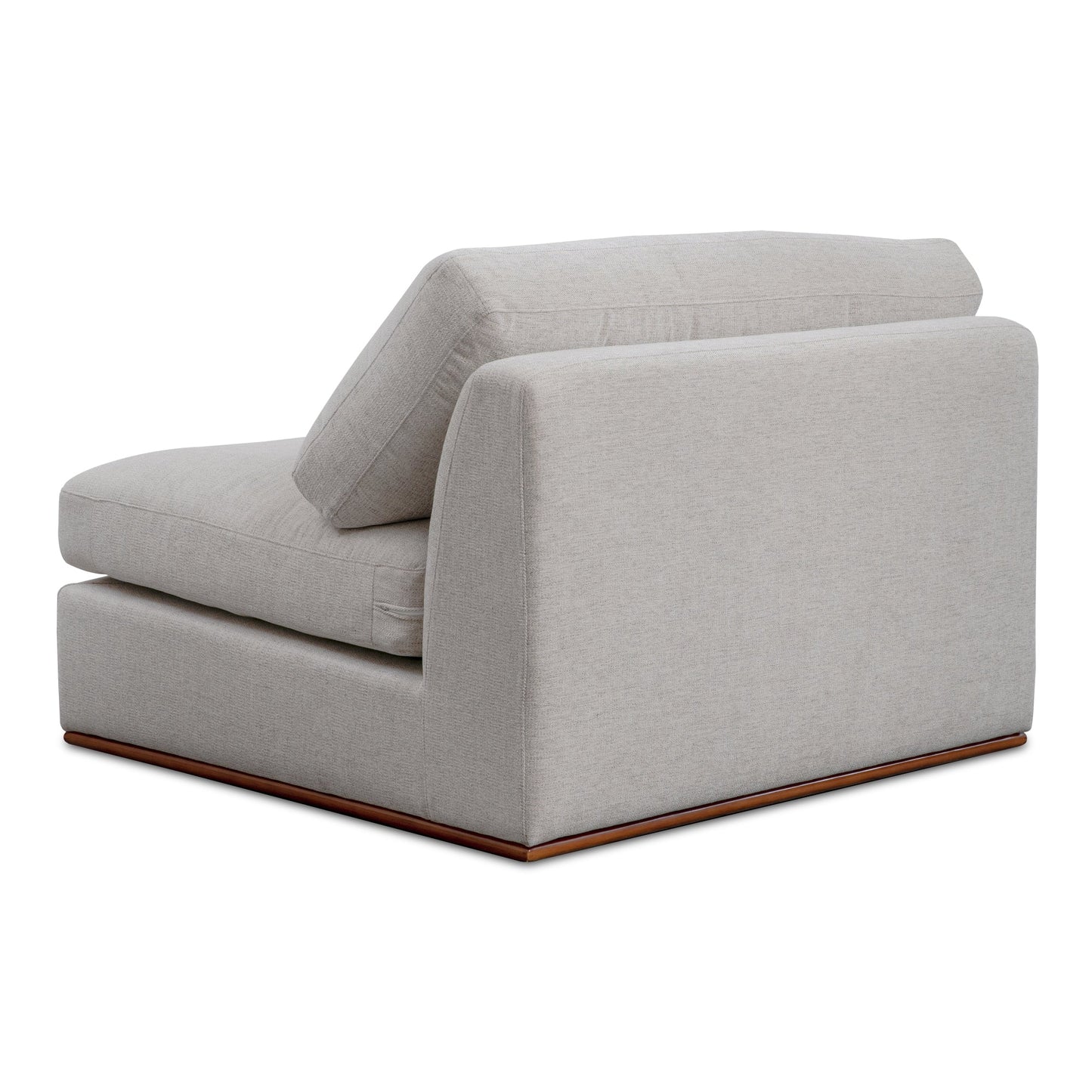 Rue Flecked Grey Slipper Chair - Ornate Home
