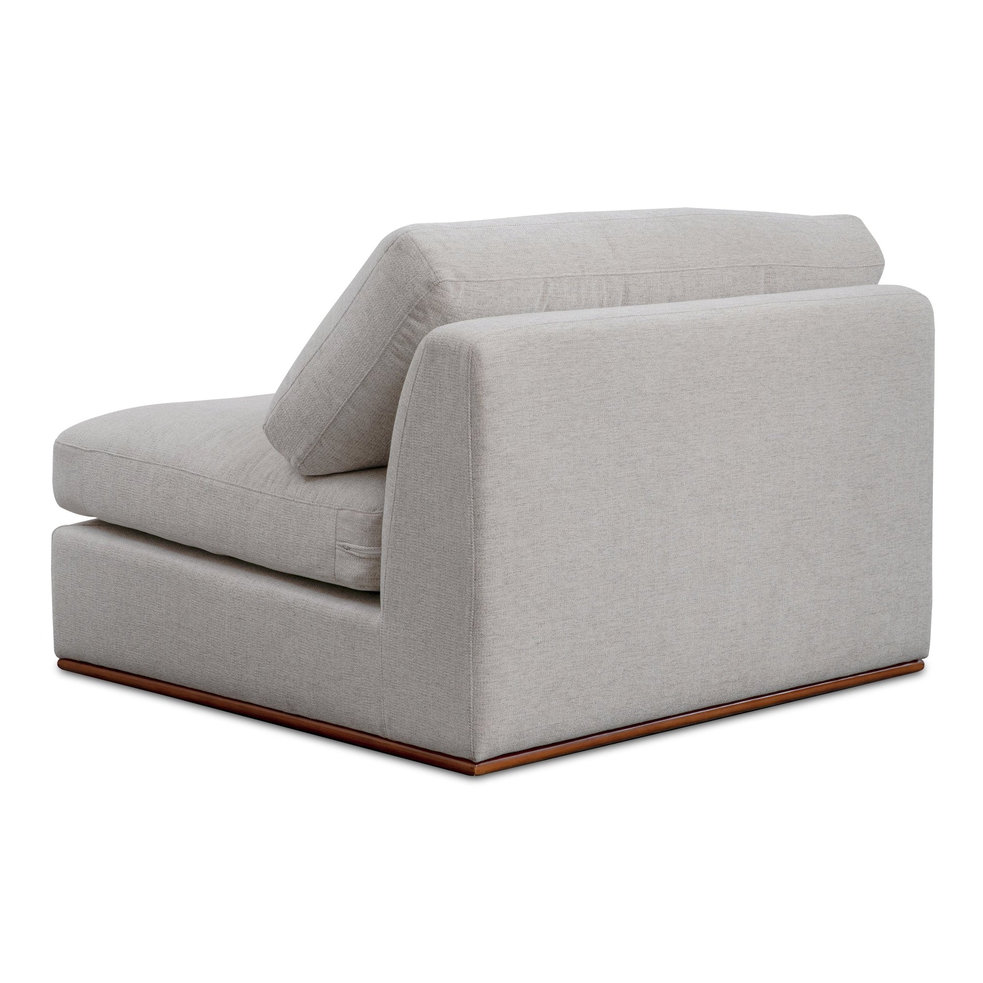 Rue Flecked Grey Slipper Chair - Ornate Home