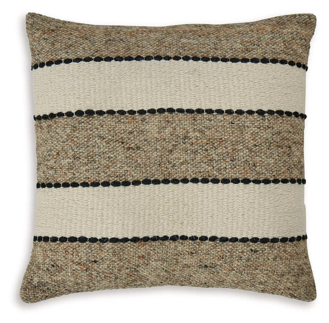 Rueford Brown/Black/Natural Pillow- Viva Furn