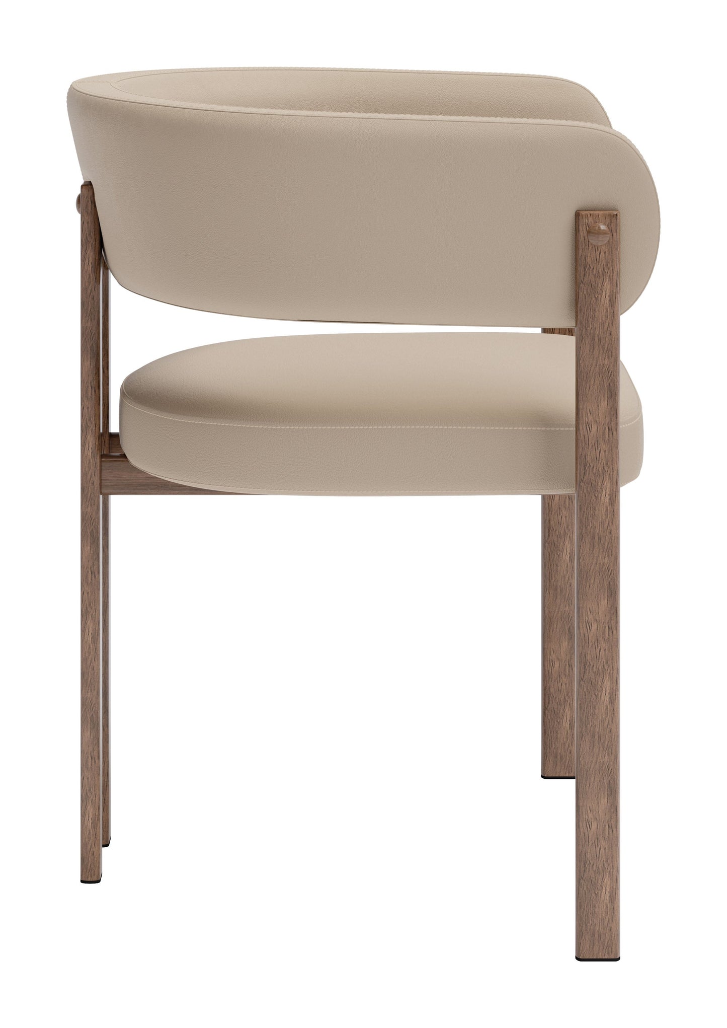 Ruge Beige Dining Chair (Set of 2) - Ornate Home