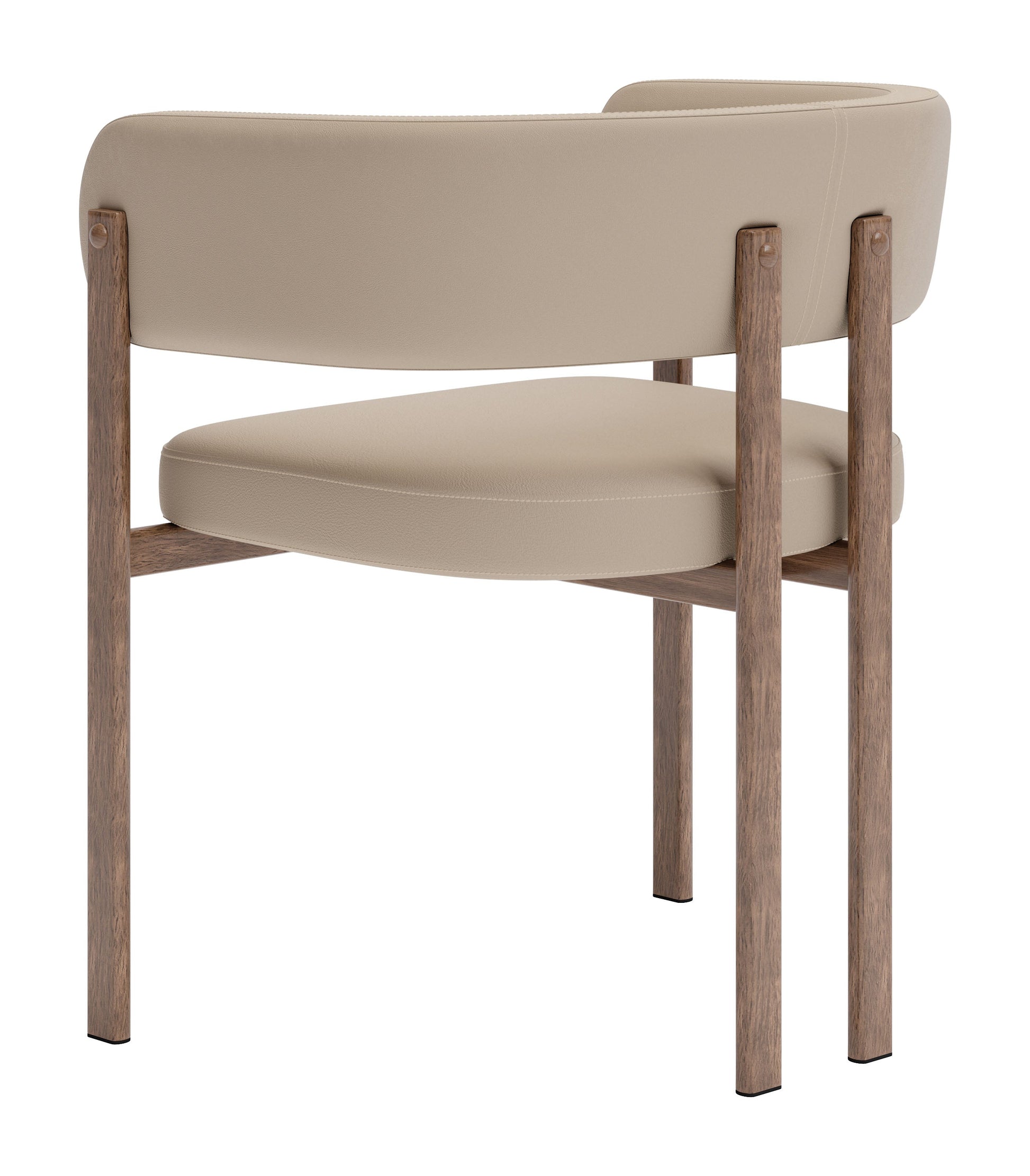 Ruge Beige Dining Chair (Set of 2) - Ornate Home