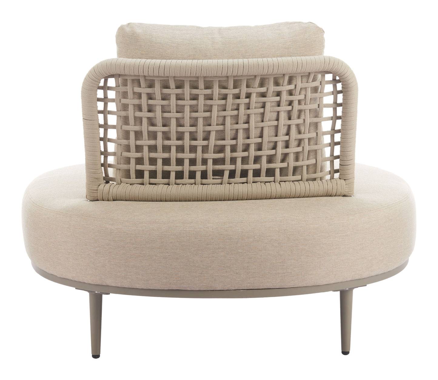 Ruhe Beige Outdoor Accent Chair - Ornate Home
