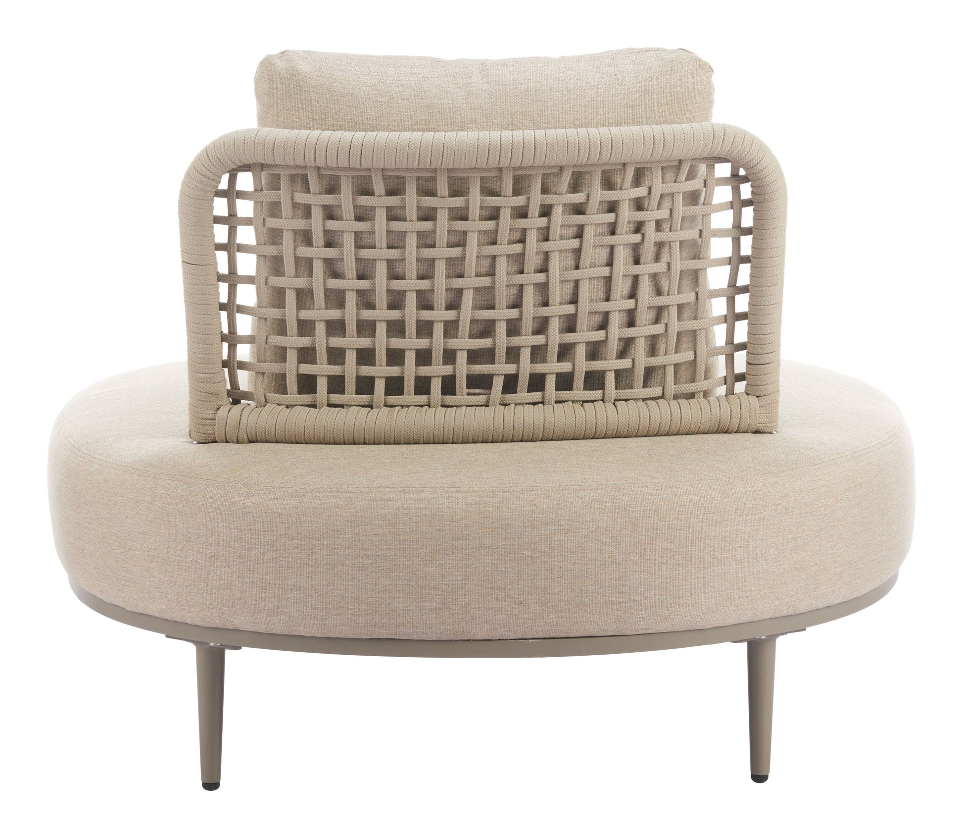 Ruhe Beige Outdoor Accent Chair - Ornate Home
