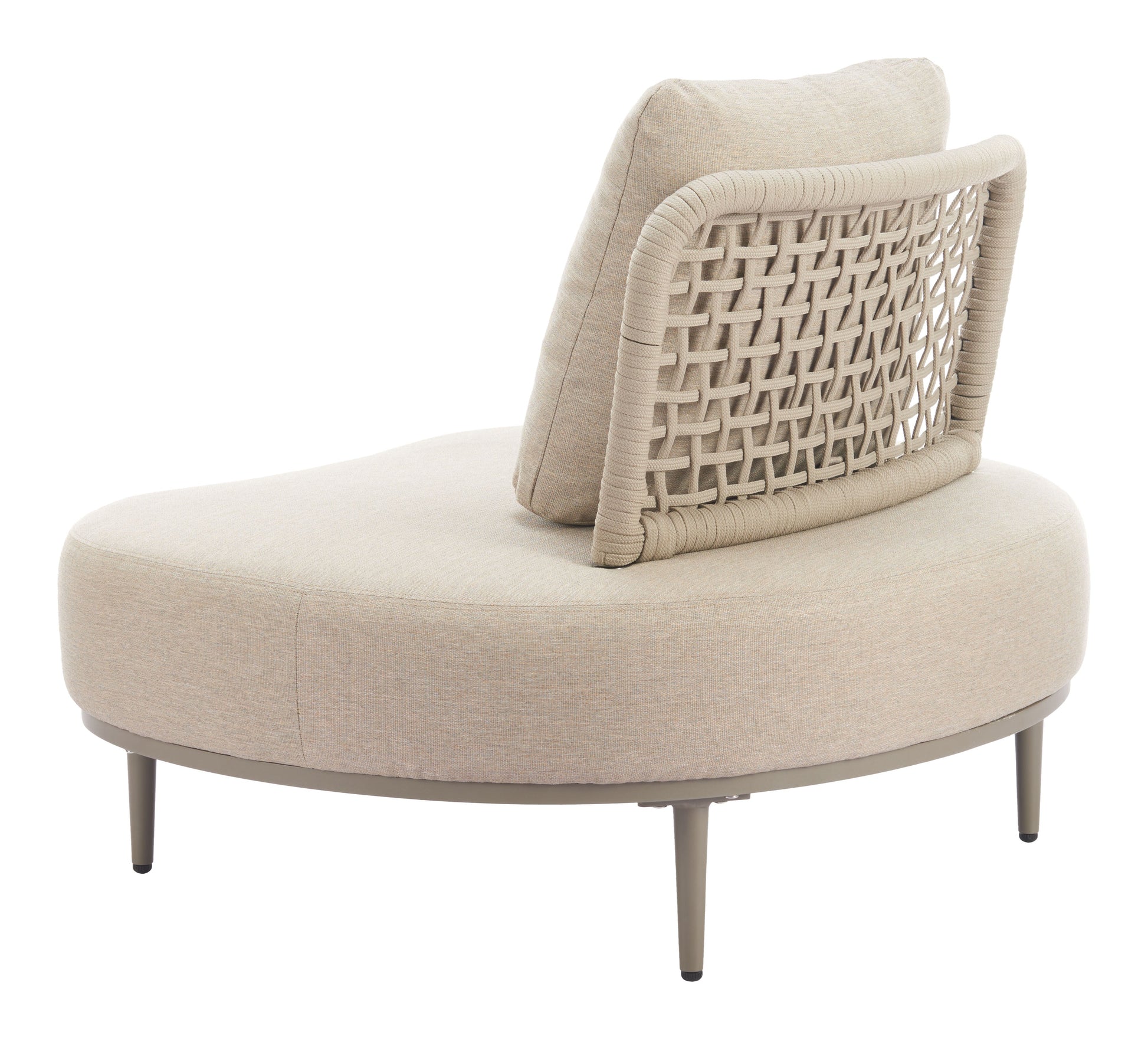 Ruhe Beige Outdoor Accent Chair - Ornate Home