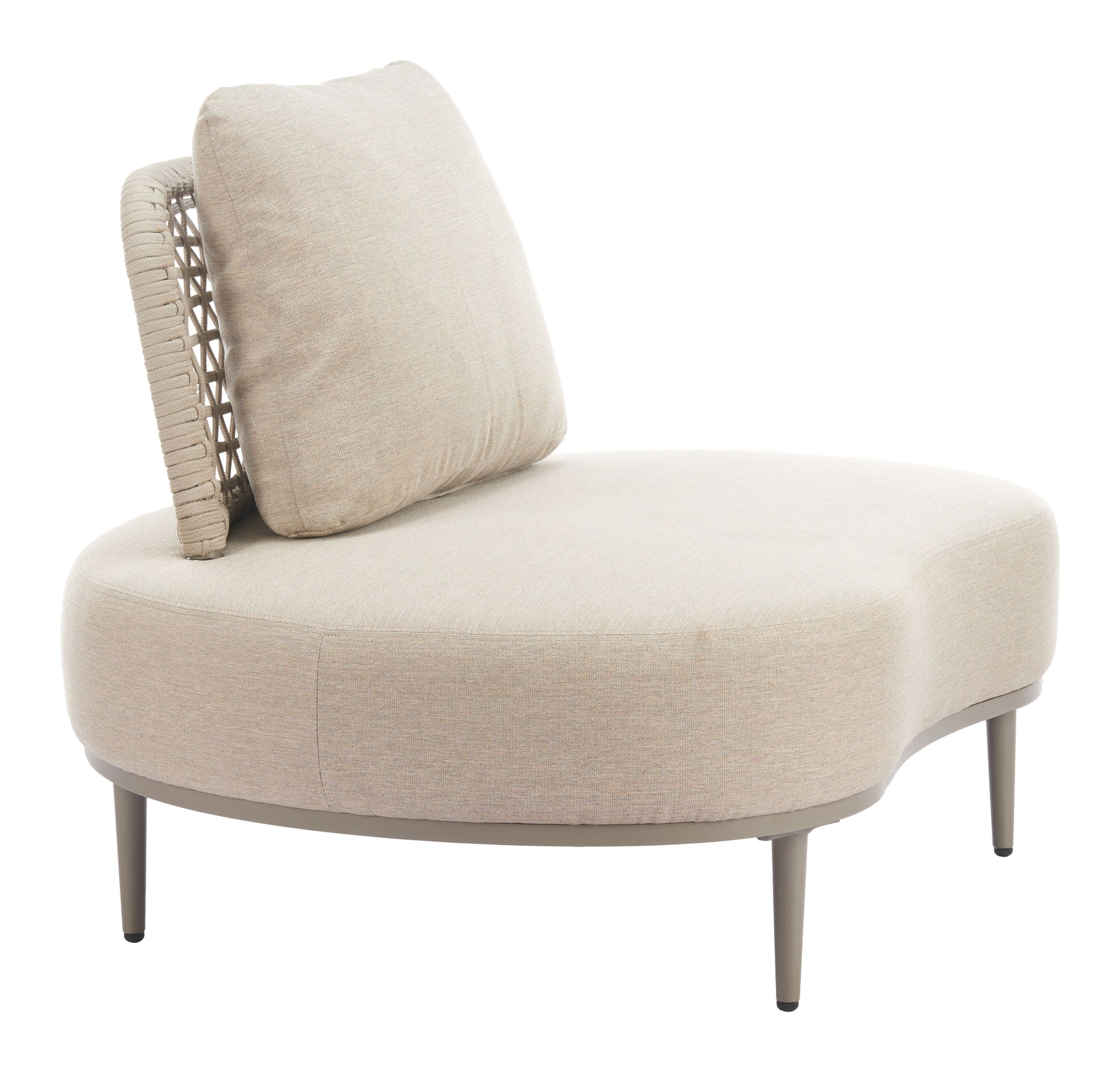 Ruhe Beige Outdoor Accent Chair - Ornate Home