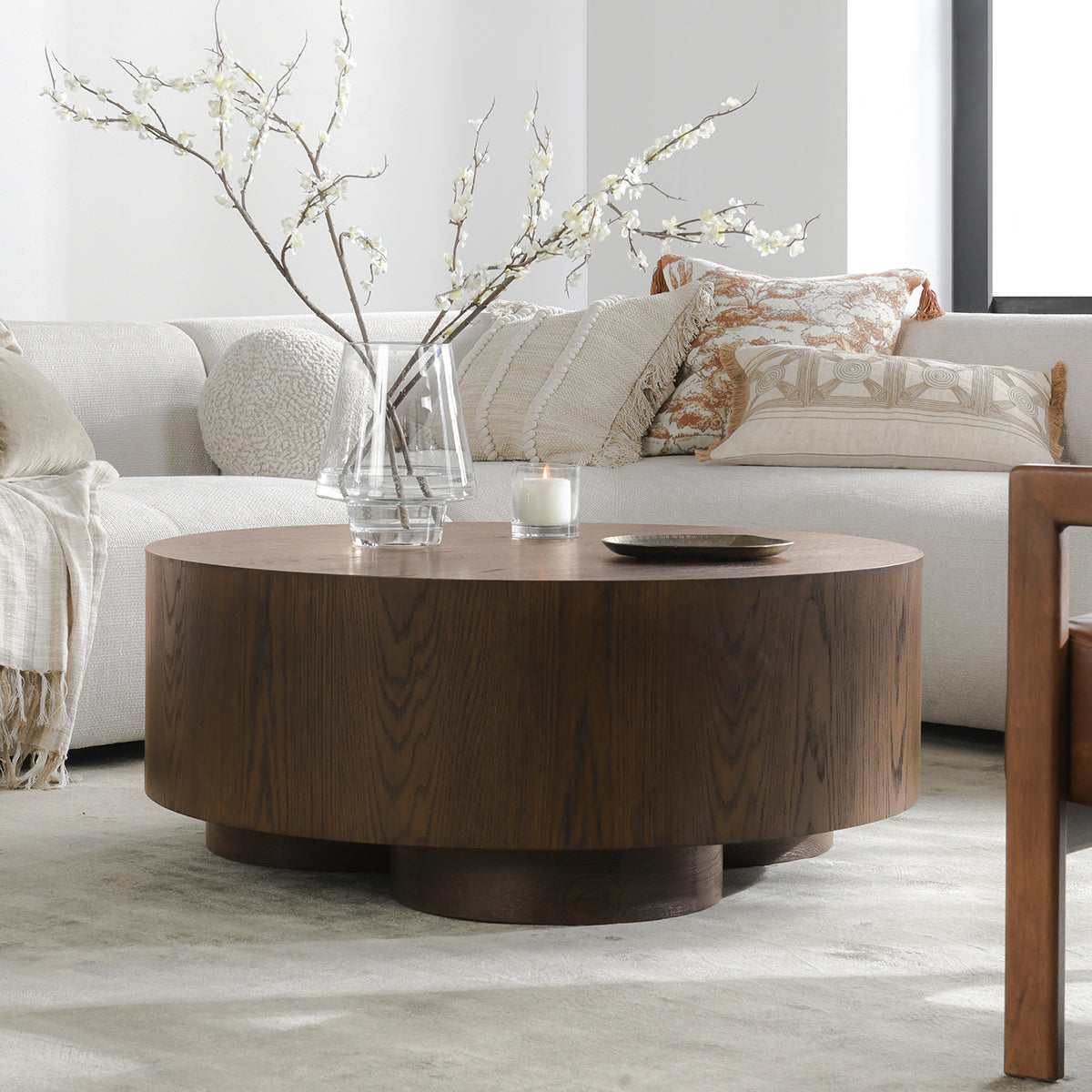 Runa Coffee Brown Coffee Table - Ornate Home
