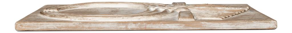 Rupert Natural Carved Panel - Ornate Home