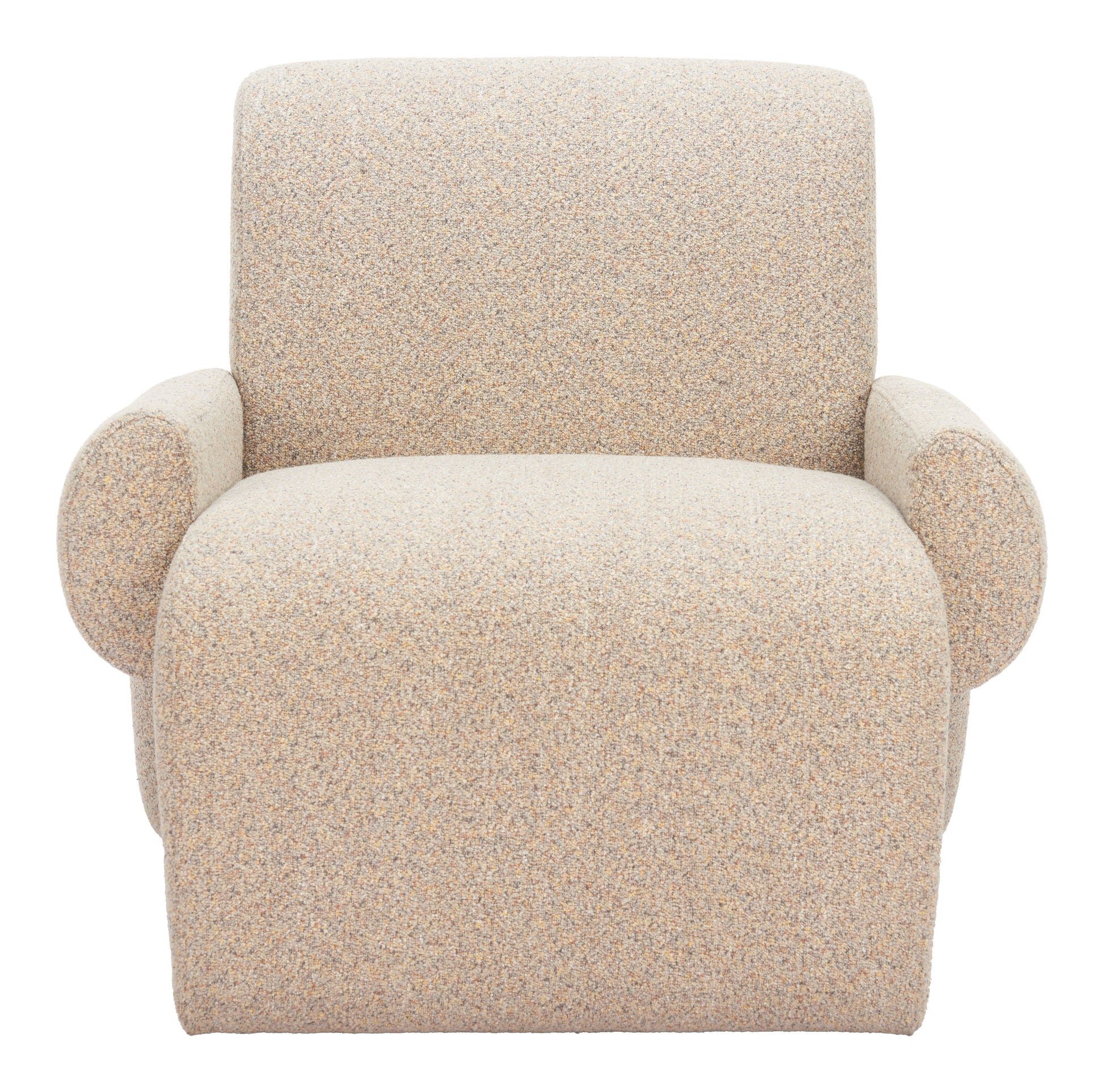 Rura Heathered Beige Accent Chair - Ornate Home
