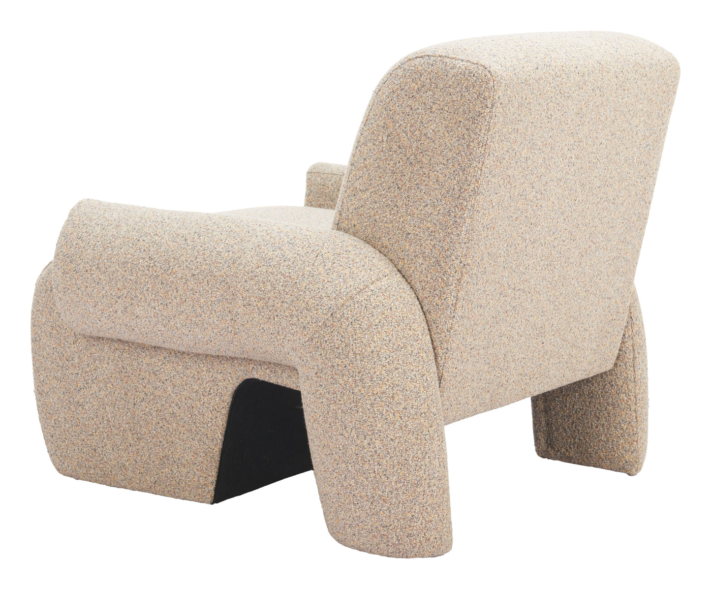 Rura Heathered Beige Accent Chair - Ornate Home