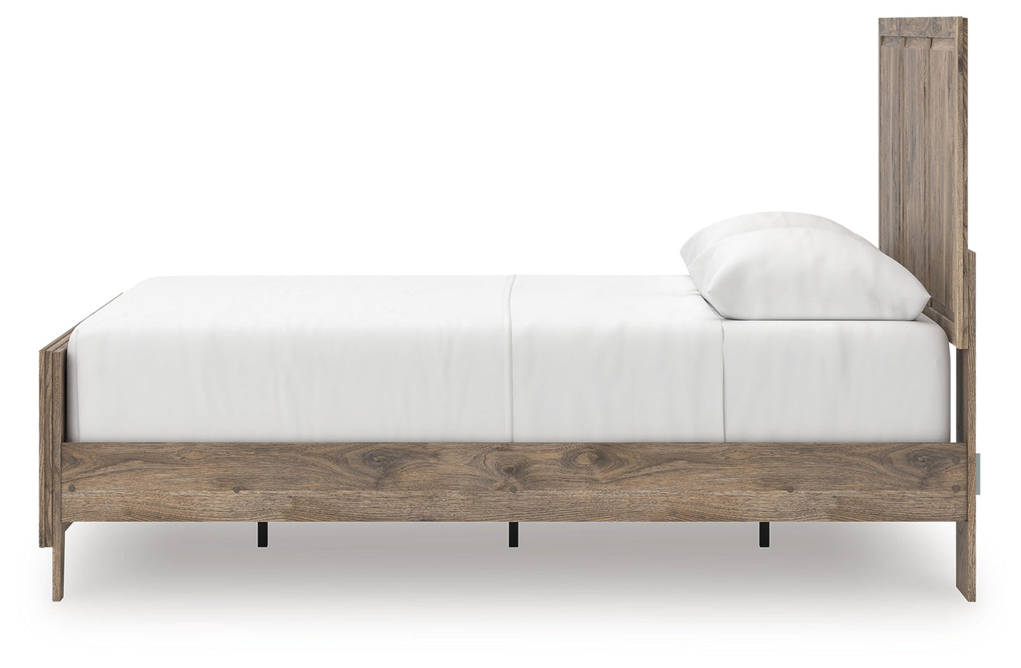 Rusticott Brown Queen Panel Bed- Viva Furn
