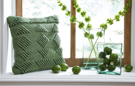 Rustingmere Green Pillow- Viva Furn