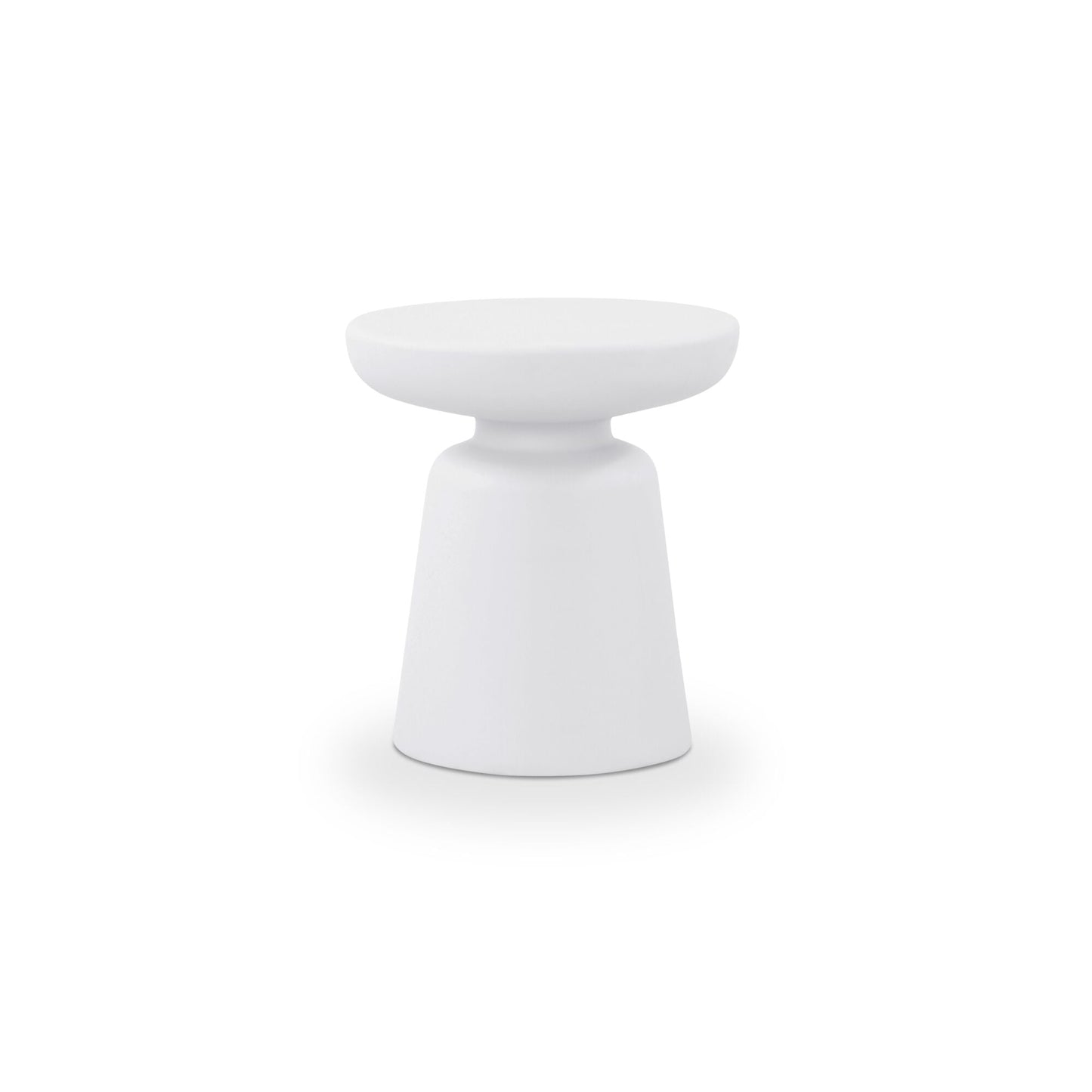 Ruth White Outdoor Side Table - Ornate Home