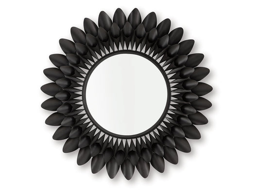 Ryenmour Oil Rubbed Bronze Accent Mirror- Viva Furn