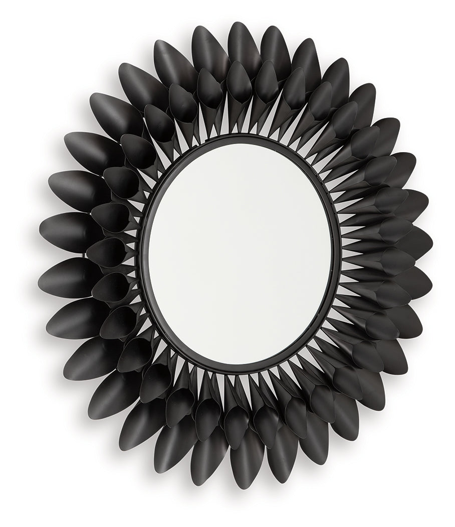 Ryenmour Oil Rubbed Bronze Accent Mirror- Viva Furn