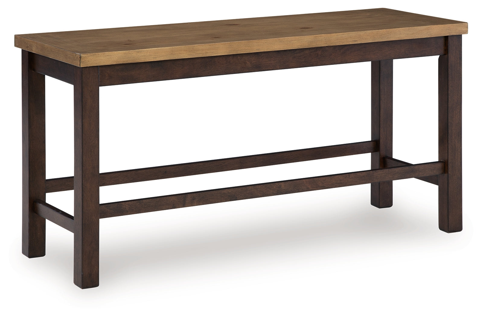 Rylandeen Light Brown/Dark Brown Double Counter Bench (1/CN)- Viva Furn