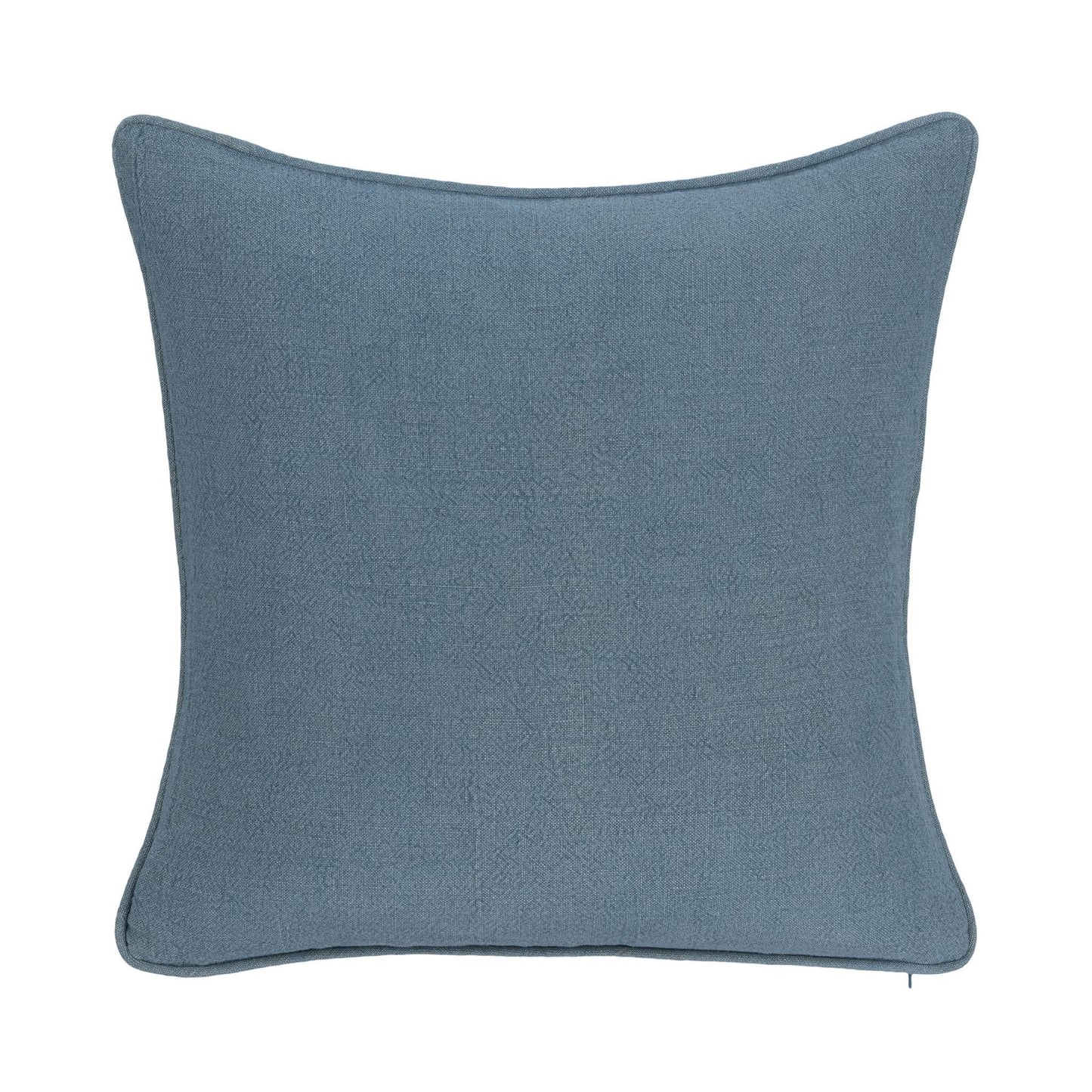 SLD Bedford Chambray Linen 22x22 Throw Pillow (Set of 2) - Ornate Home