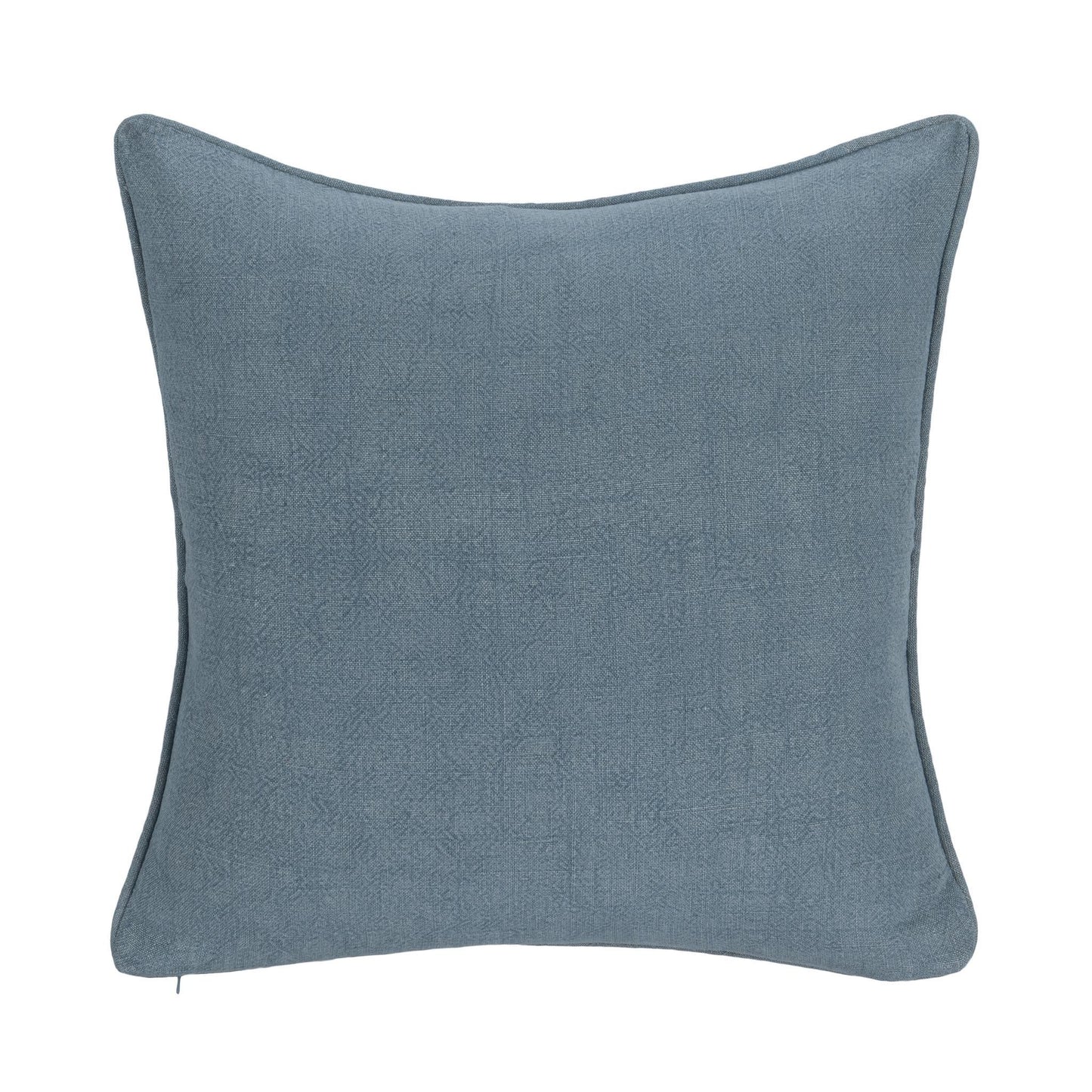 SLD Bedford Chambray Linen 22x22 Throw Pillow (Set of 2) - Ornate Home