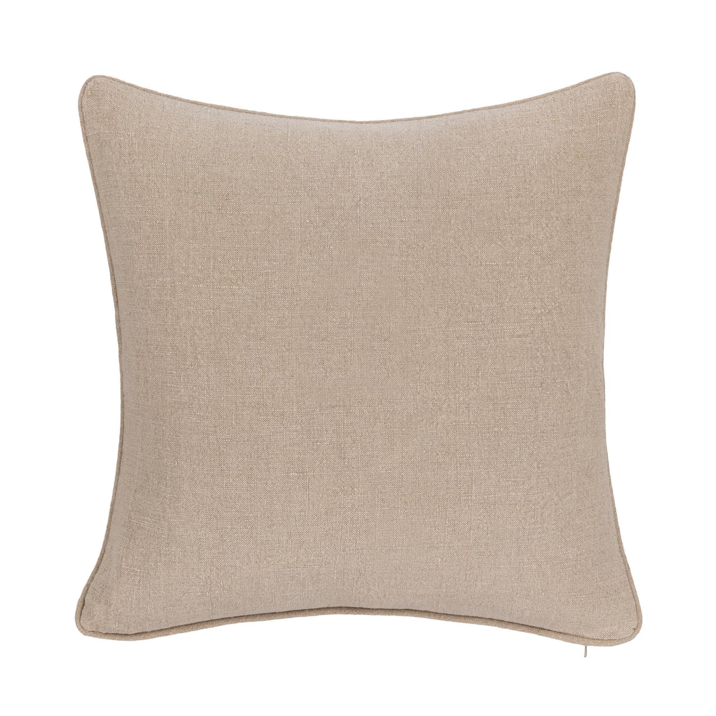 SLD Bedford Natural Linen 22x22 Throw Pillow (Set of 2) - Ornate Home