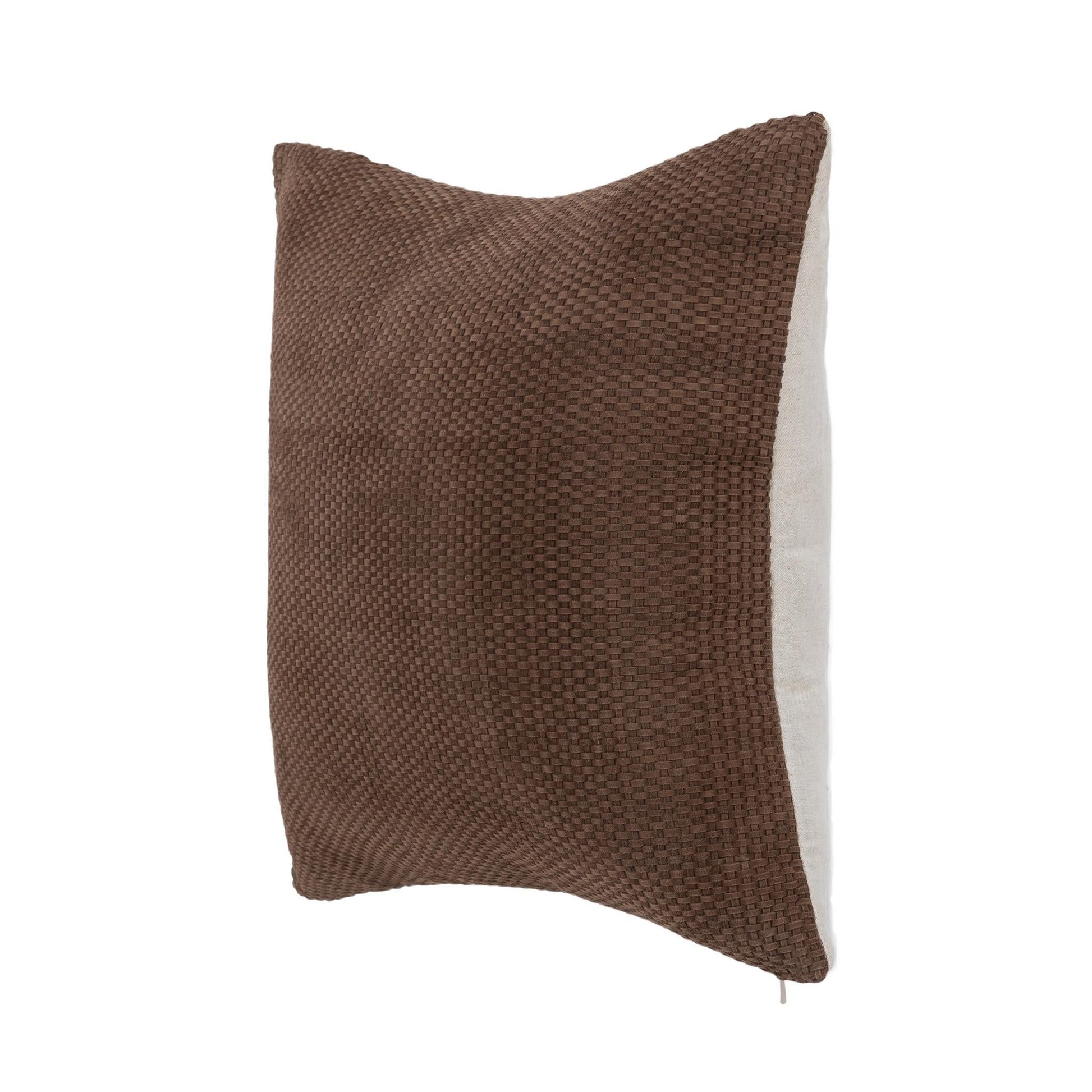 SLD Coffee Brown Bassinet 18x18 Throw Pillow (Set of 2) - Ornate Home