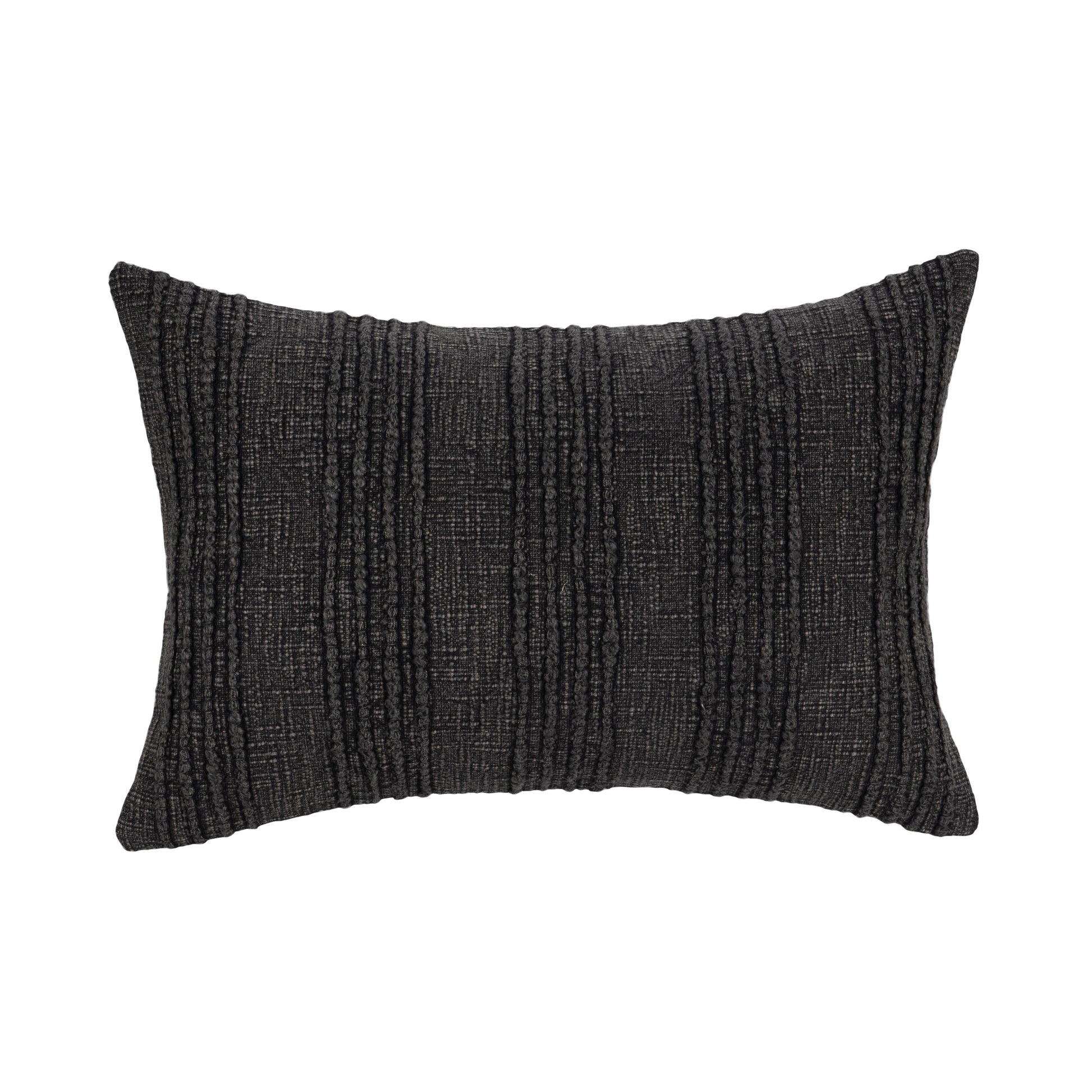 SLD Gratitude Black Multiple Sizes Throw Pillow (Set of 2) - Ornate Home