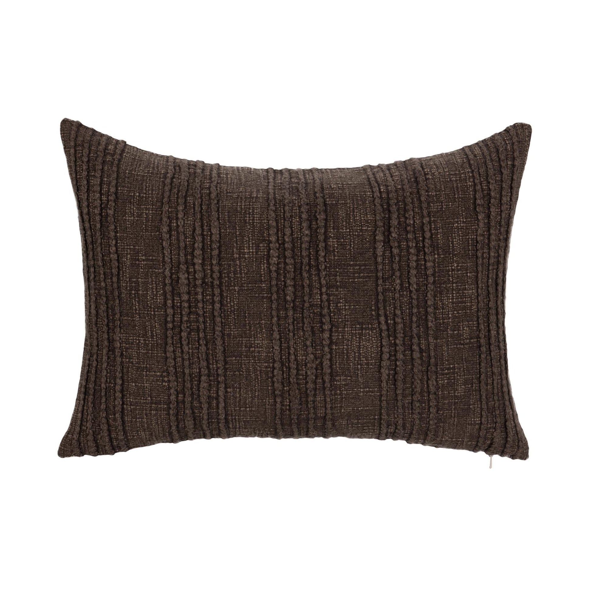 SLD Gratitude Ganache Brown Multiple Sizes Throw Pillow (Set of 2) - Ornate Home