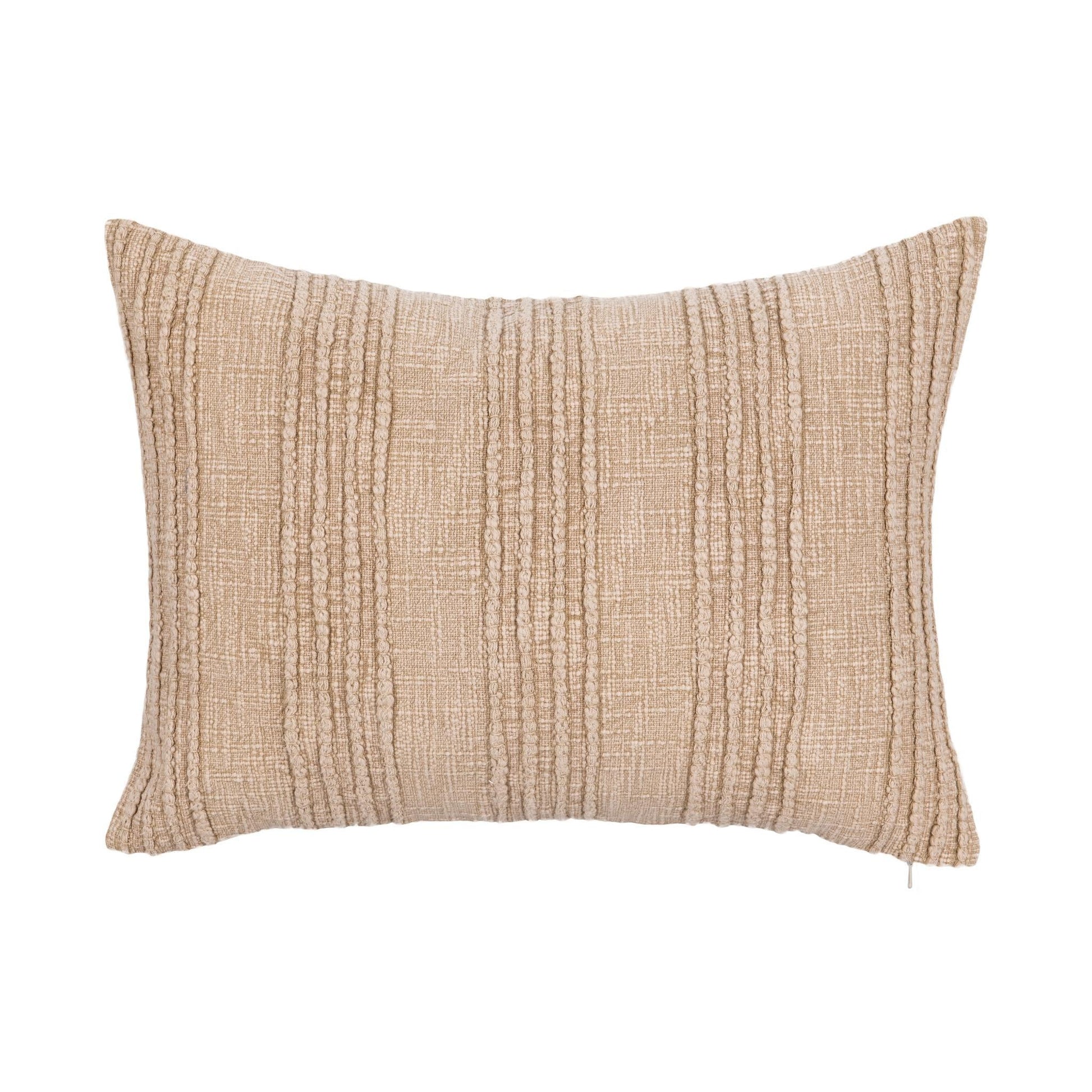 SLD Gratitude Natural Multiple Sizes Throw Pillow (Set of 2) - Ornate Home