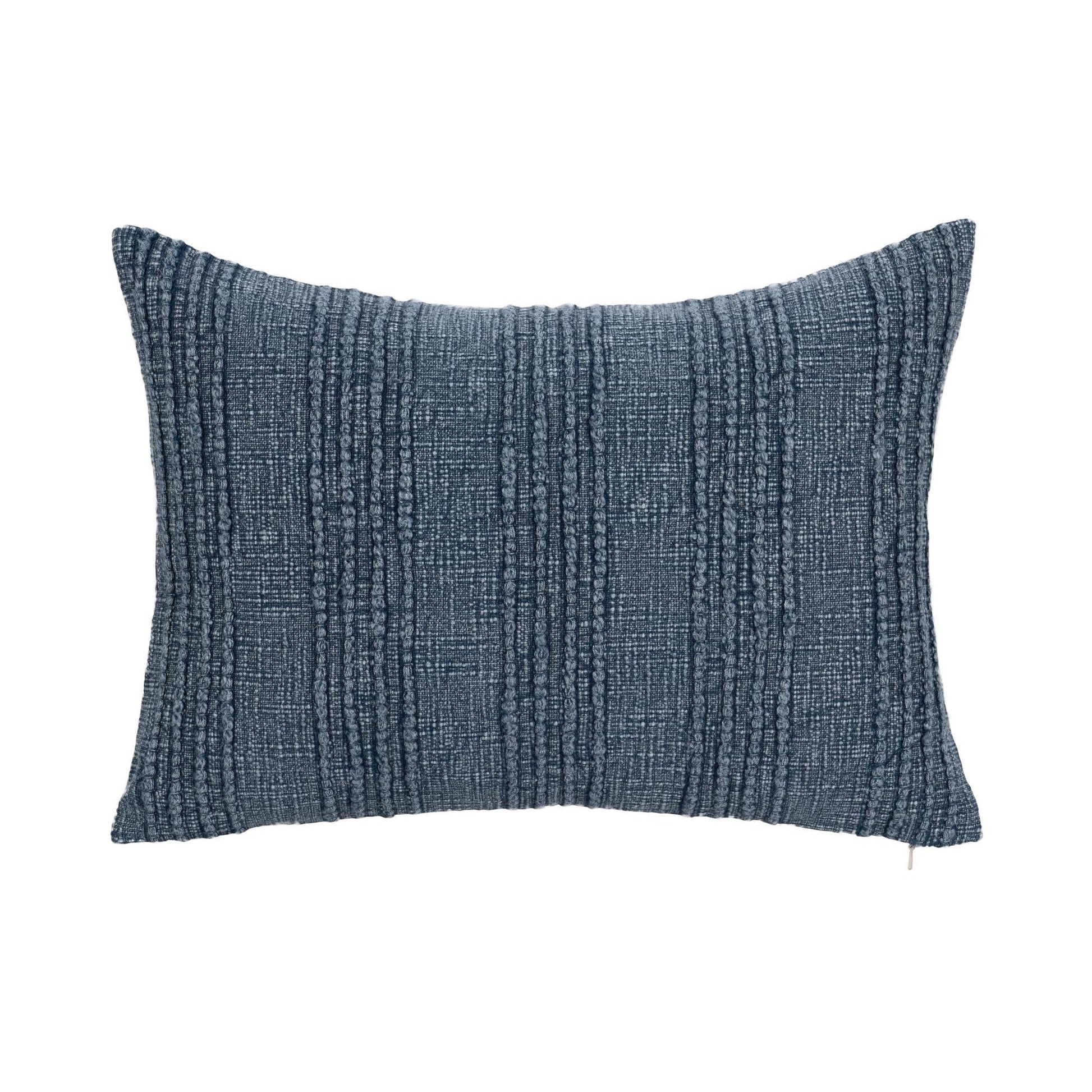 SLD Gratitude Navy Blue Multiple Sizes Throw Pillow (Set of 2) - Ornate Home
