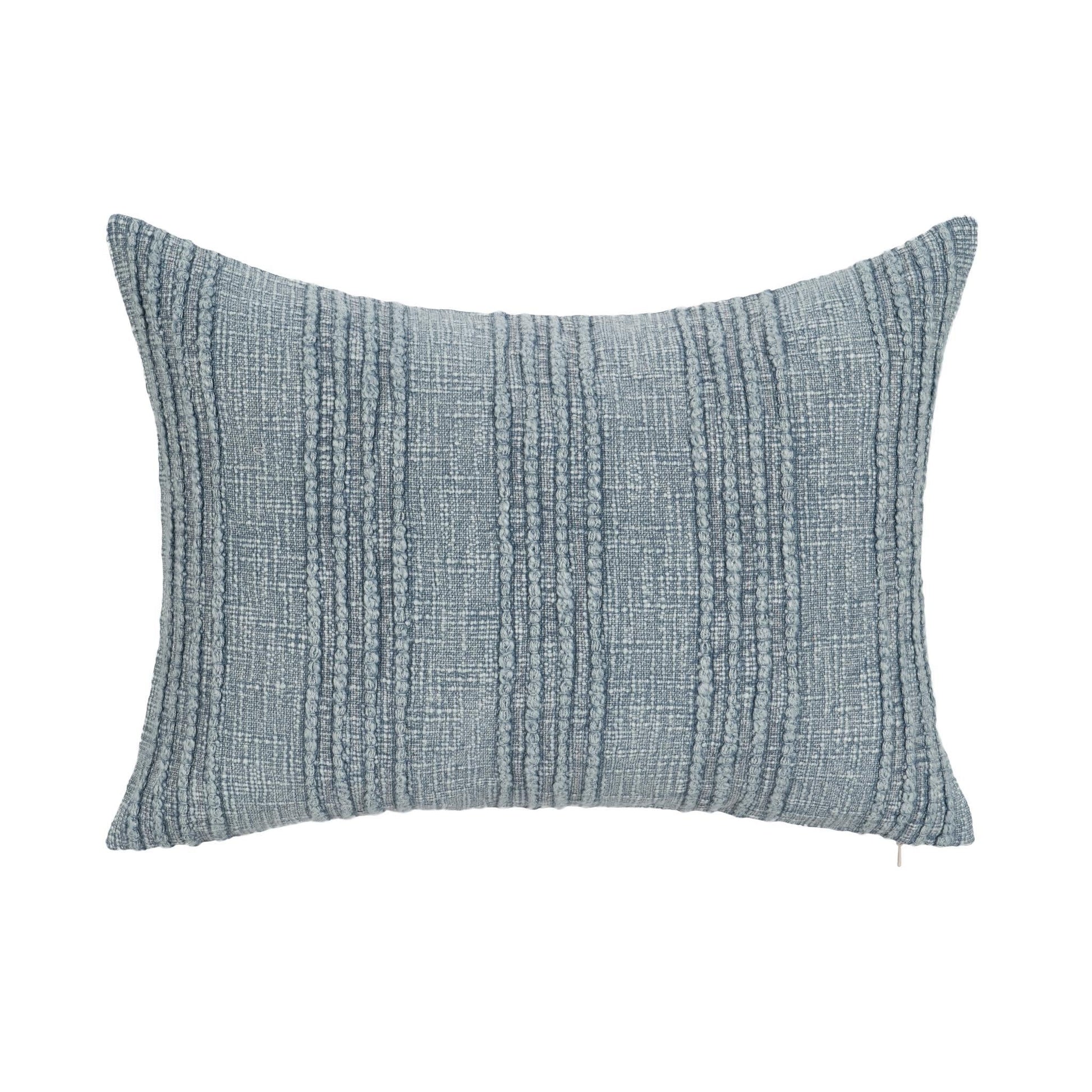 SLD Gratitude Sea Fog Blue Multiple Sizes Throw Pillow (Set of 2) - Ornate Home