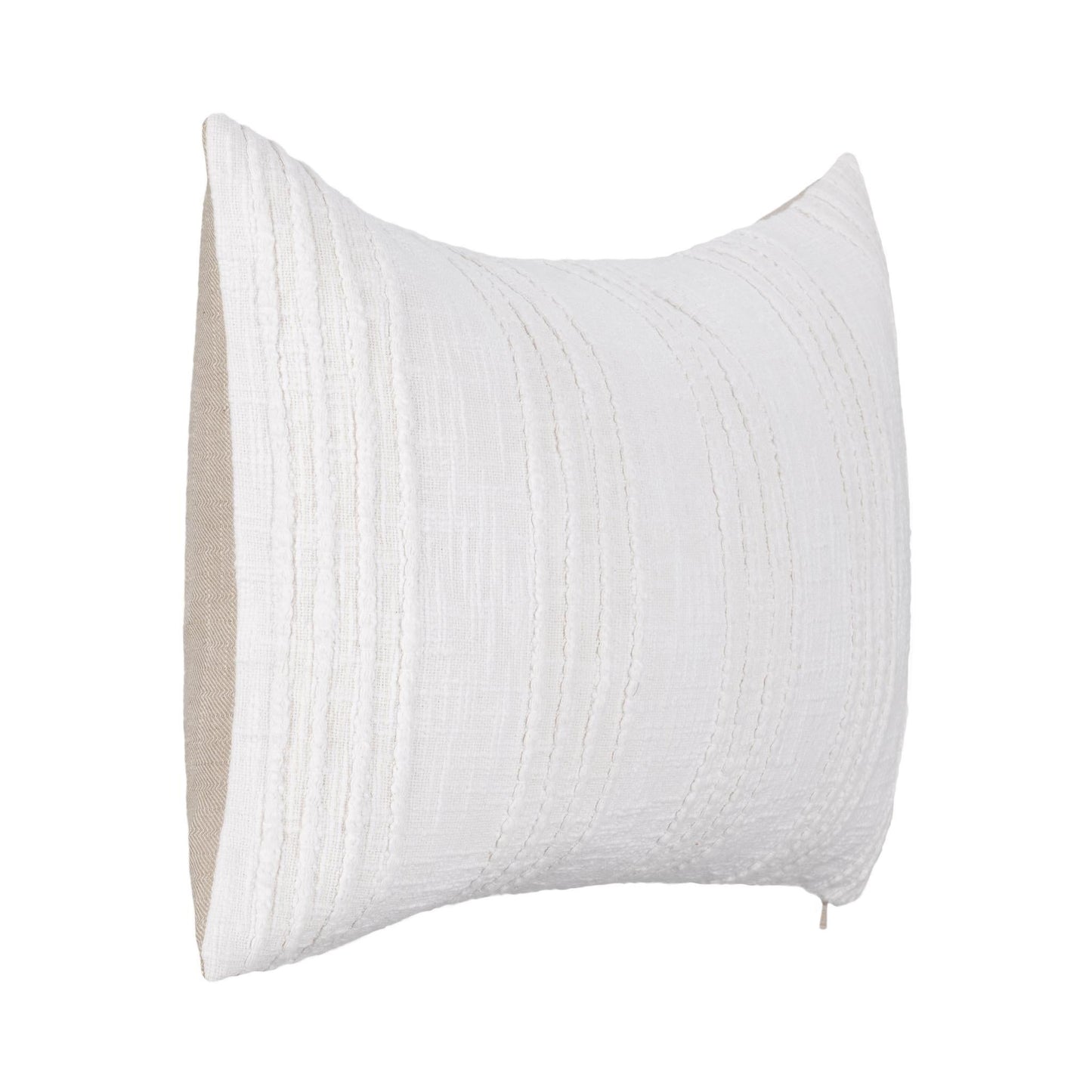 SLD Gratitude White Multiple Sizes Throw Pillow (Set of 2) - Ornate Home